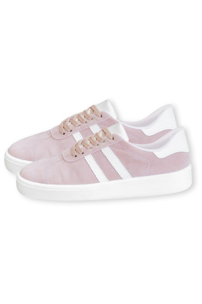 Lauren Mauve Stripe Sneaker FINAL SALE Visit Online