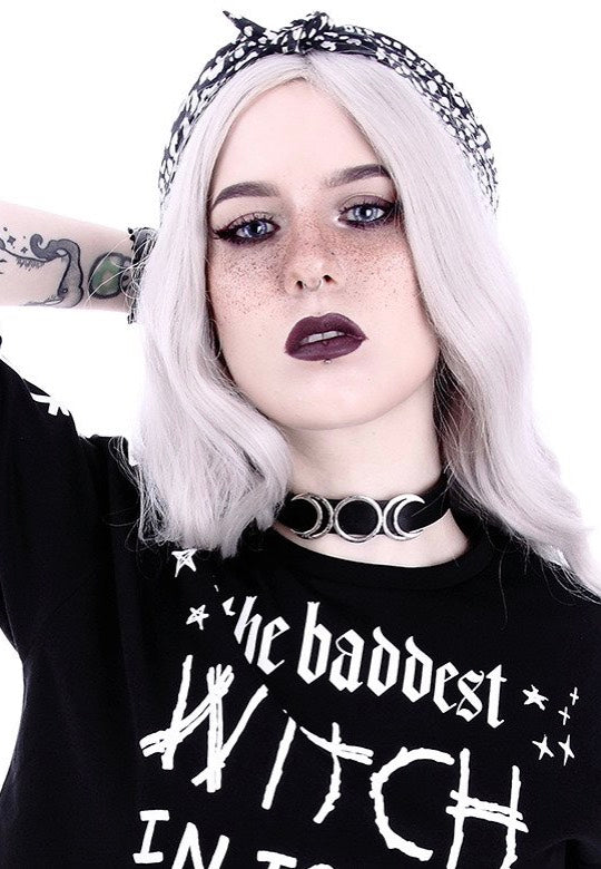 Restyle - Triple Goddess Black/Silver - Choker Best Sale Cheap Online