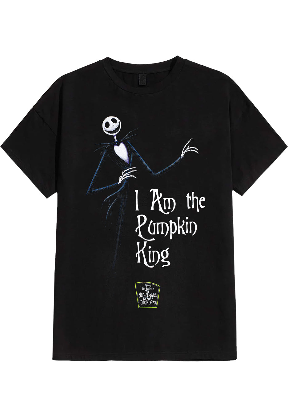 The Nightmare Before Christmas - Pumpkin King - T-Shirt Clearance Amazing Pice