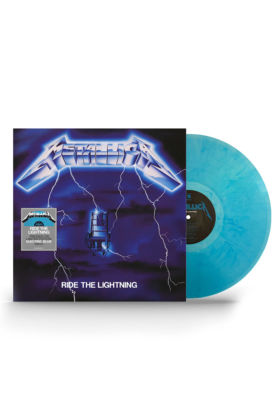 Metallica - Ride The Lightning Ltd. Electric Blue - Colored Vinyl Sale Explore