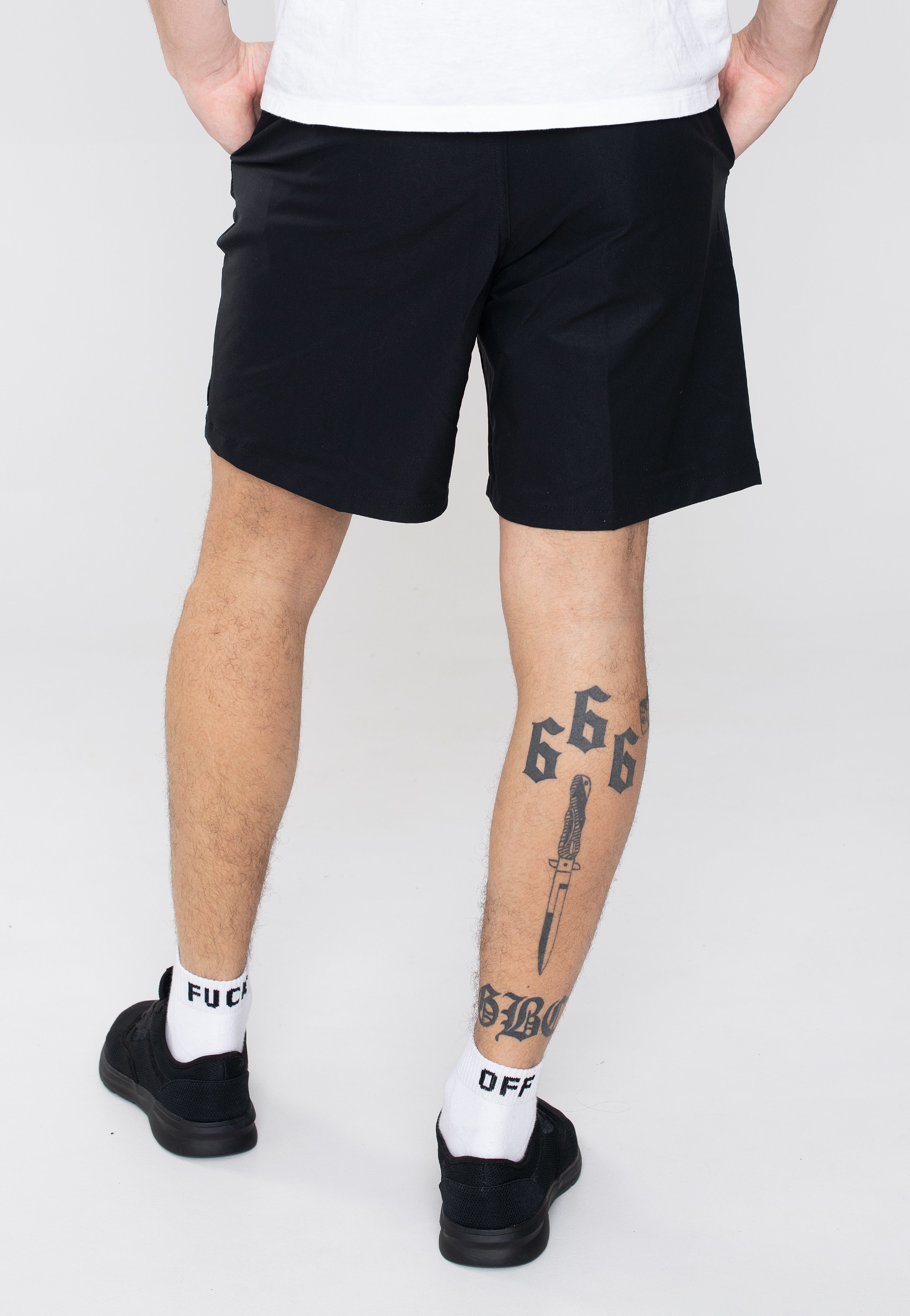 Vans - Range Relaxed Sport Black - Shorts Manchester Great Sale Cheap Pice