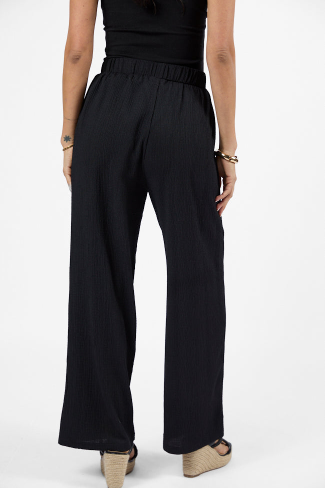 Pretty In Paradise Black Pants Cheap Sale Outlet