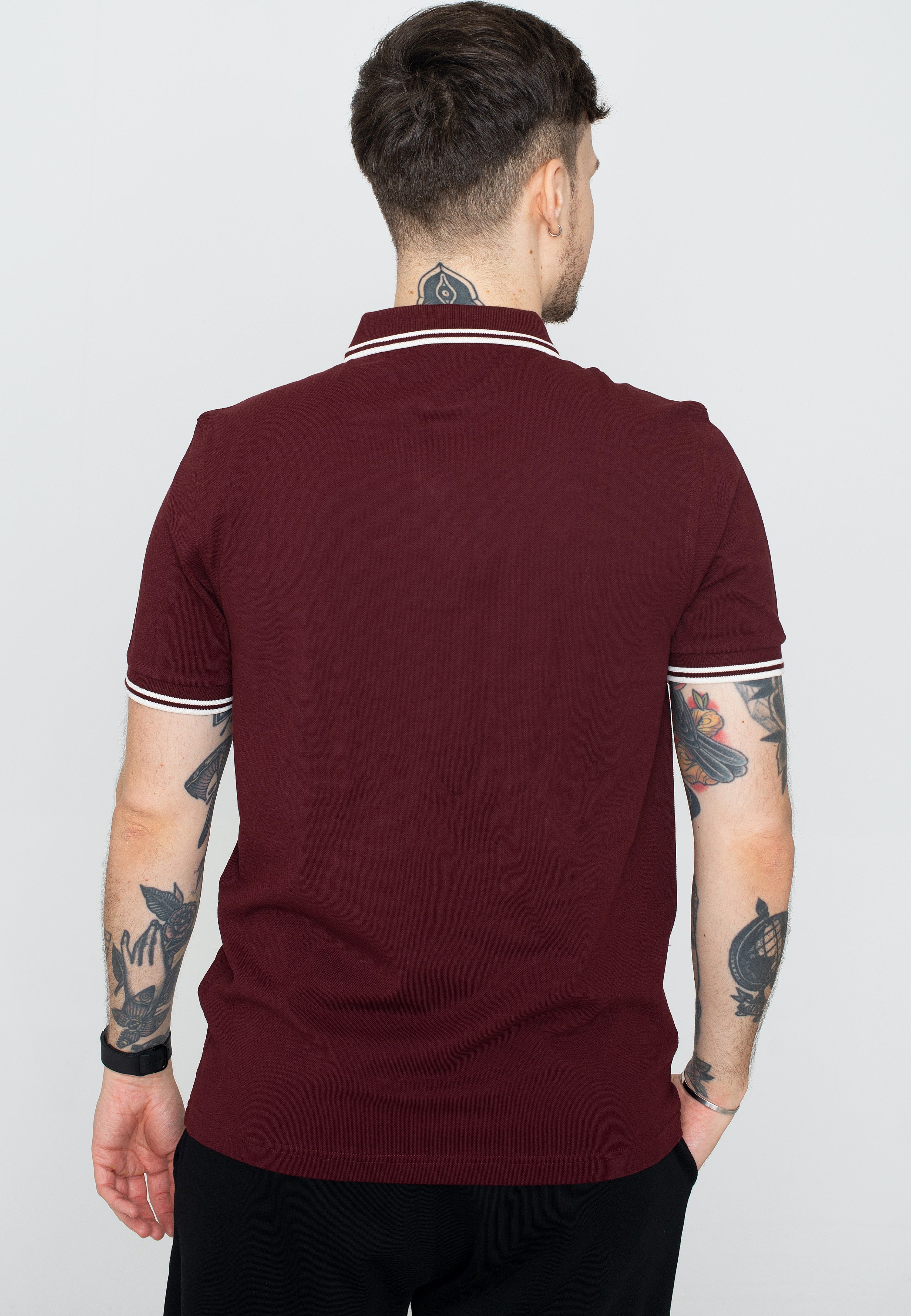 Fred Perry - Twin Tipped Oxblood - Polo Sale Best Seller