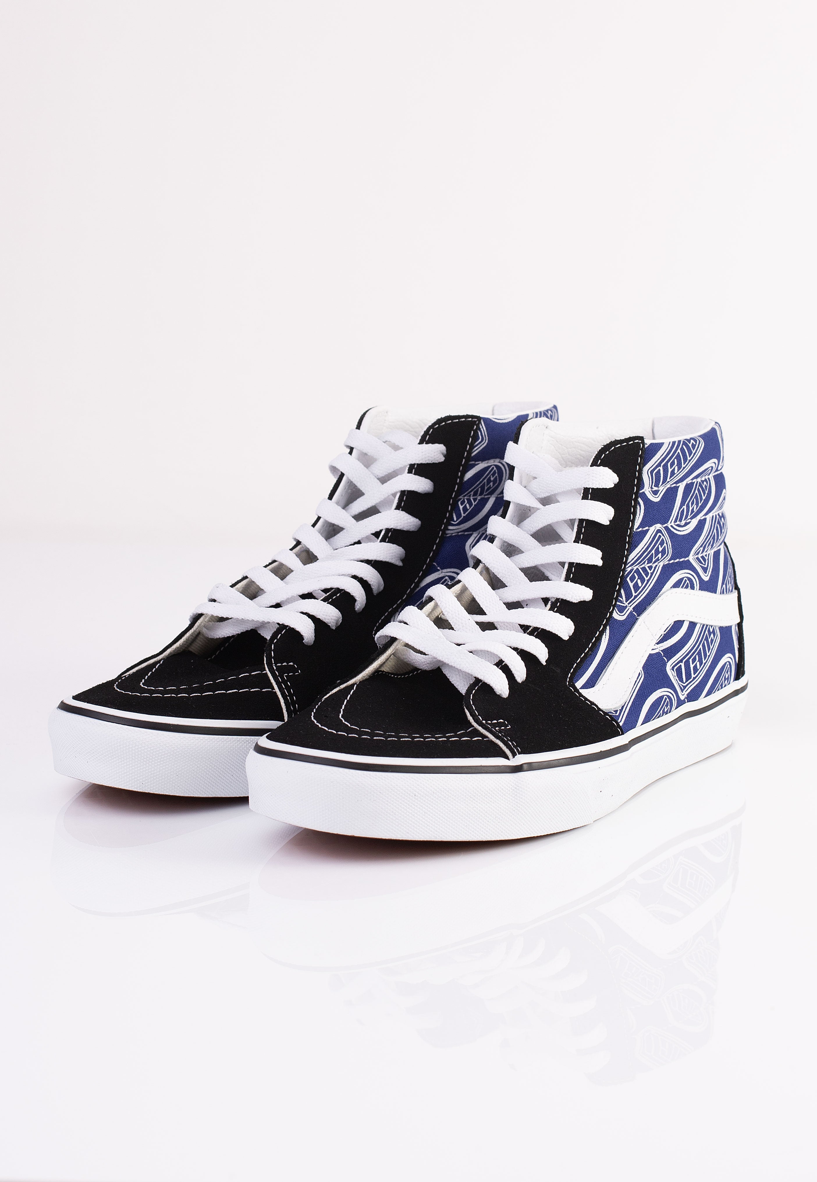 Vans - Sk8 Hi Logo Blue/Black - Shoes Discount 2025 Unisex