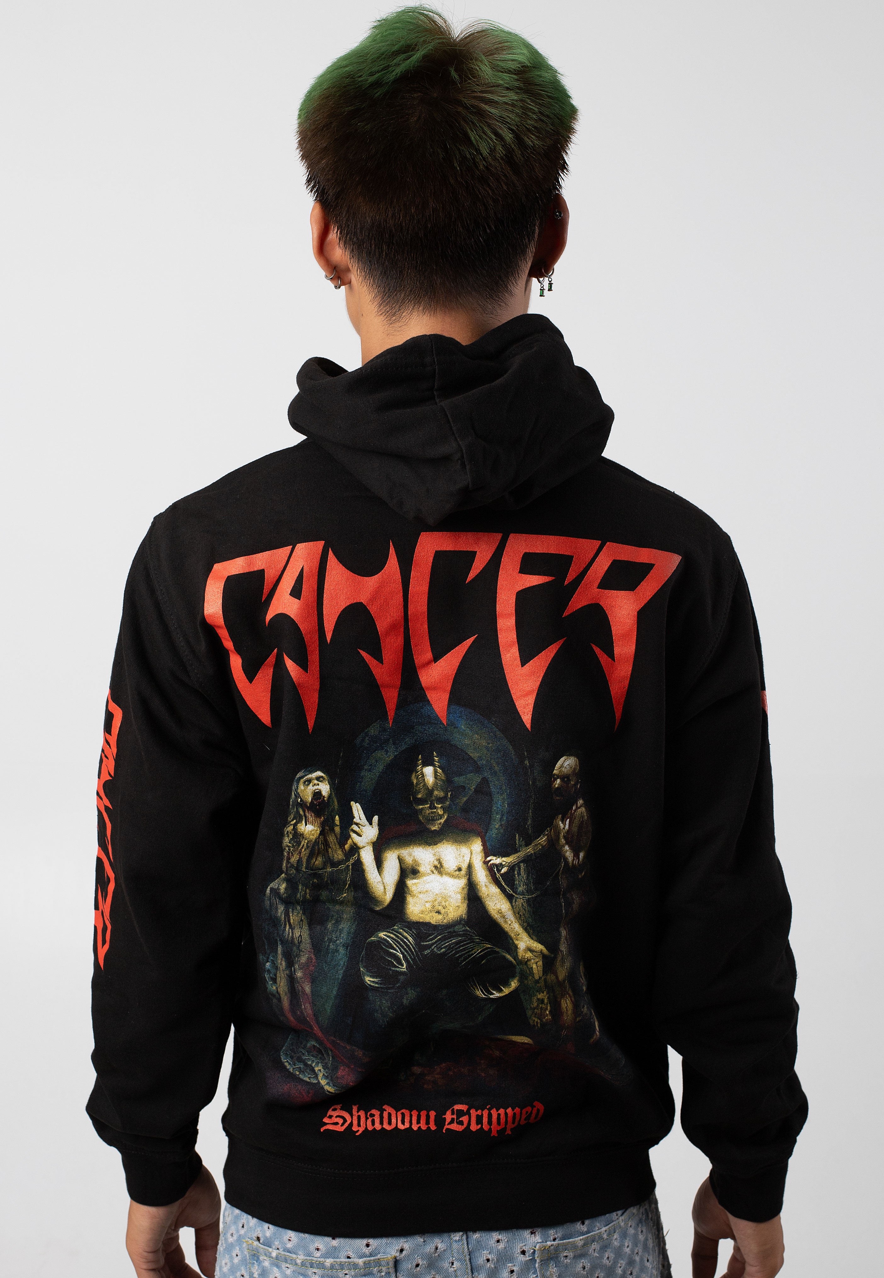 Cancer - Shadow Gripped - Hoodie Cheap Sale Big Sale