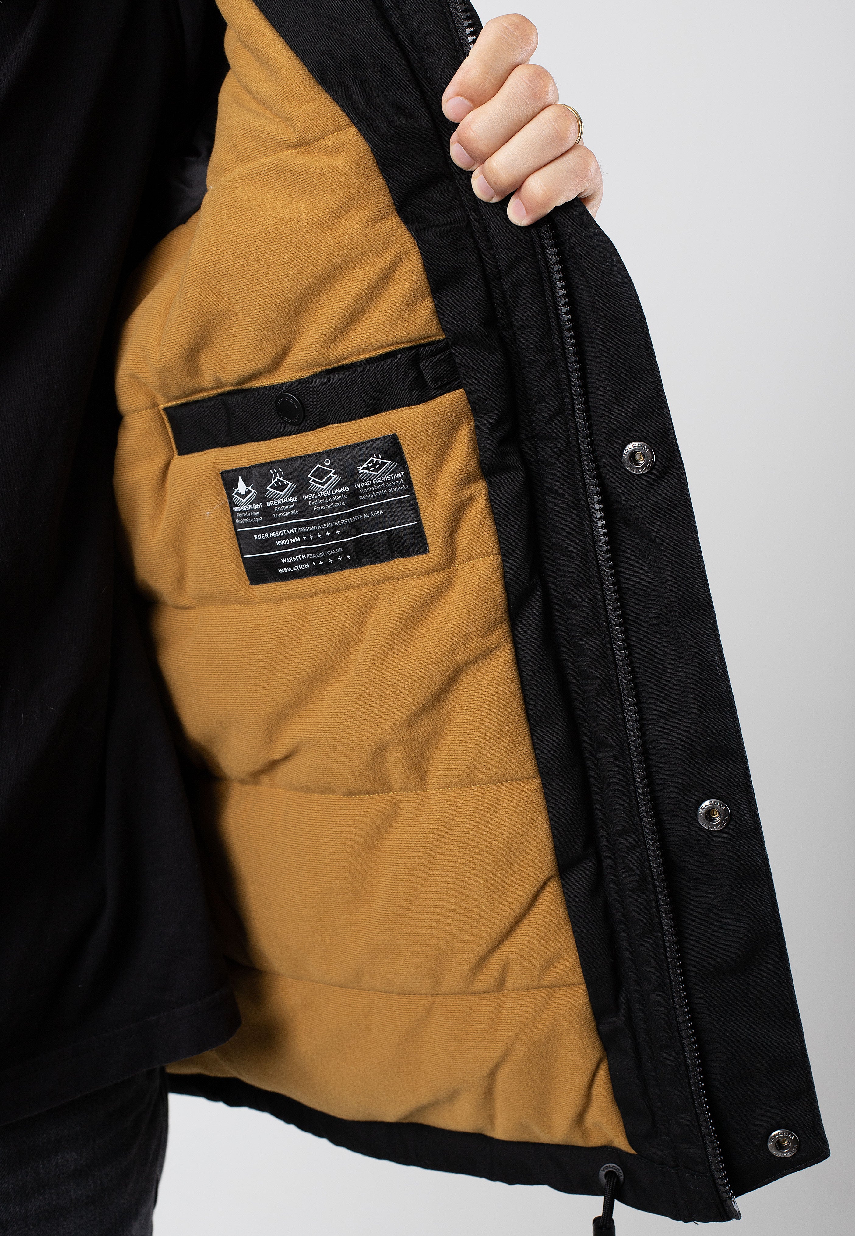 Volcom - Stoke Stone II 10K Black - Jacket 2025 New Cheap Pice