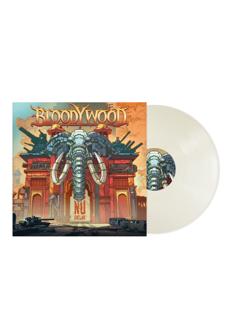 Bloodywood - Nu Delhi Opaque White - Colored Vinyl Limited Edition Sale Online