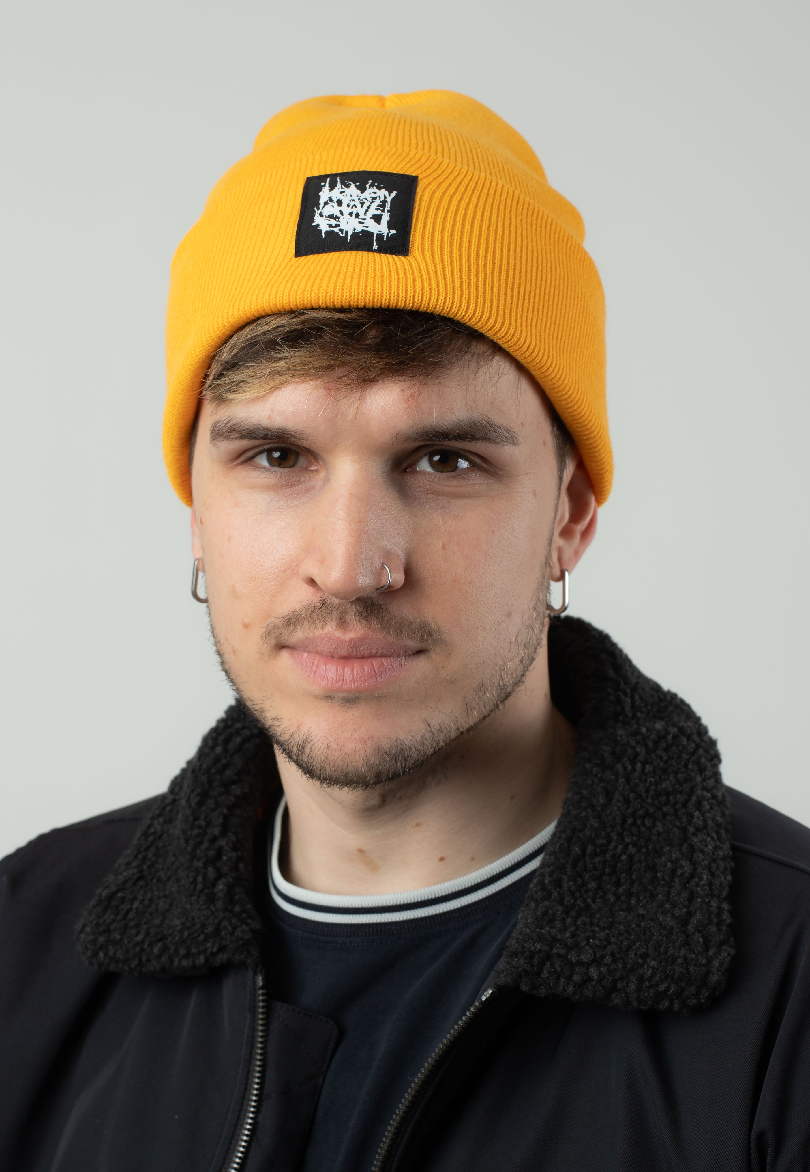 Heaven Shall Burn - Stacked Logo Gold - Long Beanie Outlet Store For Sale