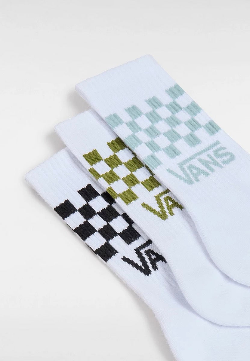 Vans - Classic Check Crew Gray Mist - Socks Cheap Sale 2025 Unisex