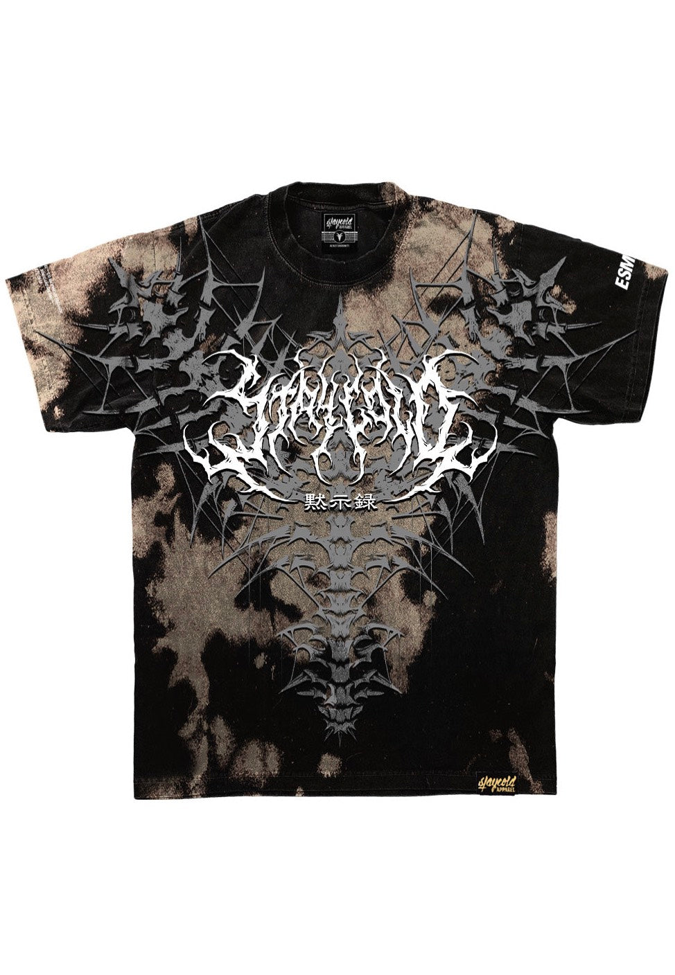 Stay Cold Apparel - Nocturnal Lifelines Bleached - T-Shirt Clearance Genuine