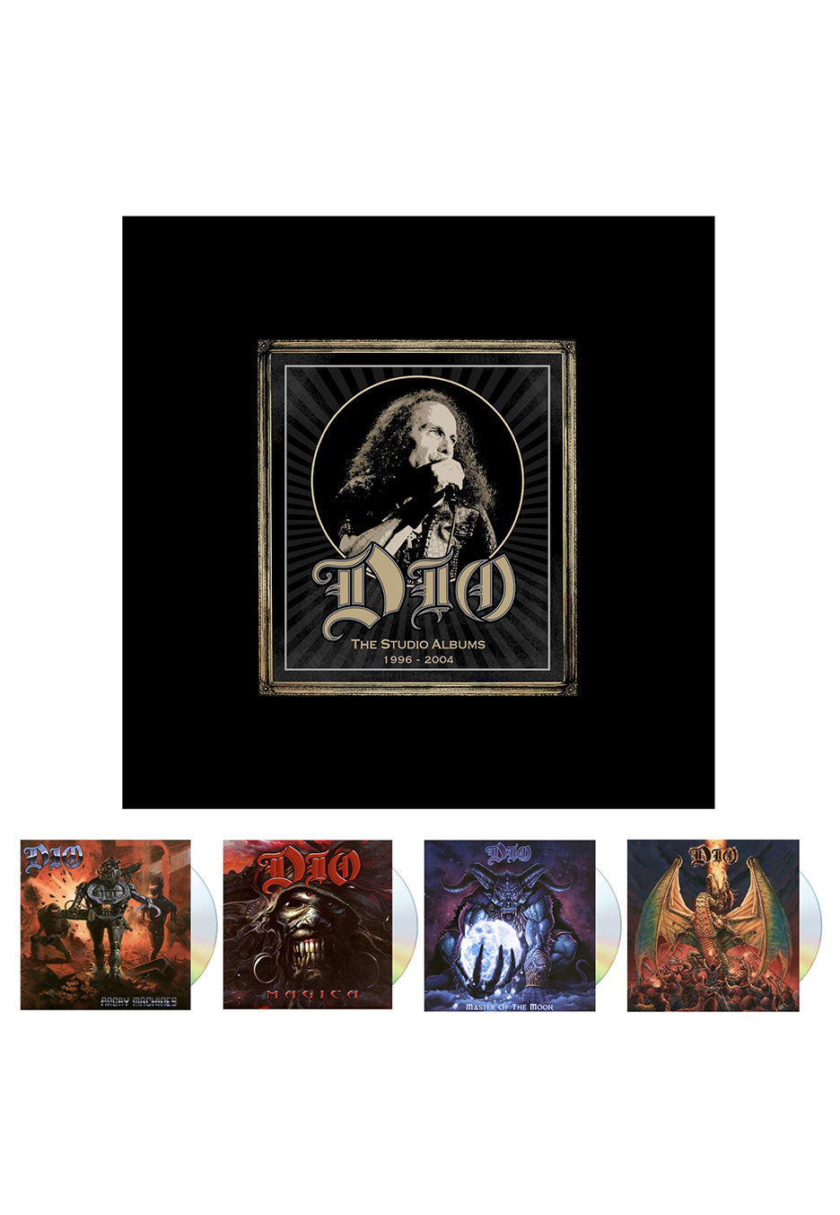 Dio - The Studio Albums 1996-2004 - 4 CD Genuine Cheap Online