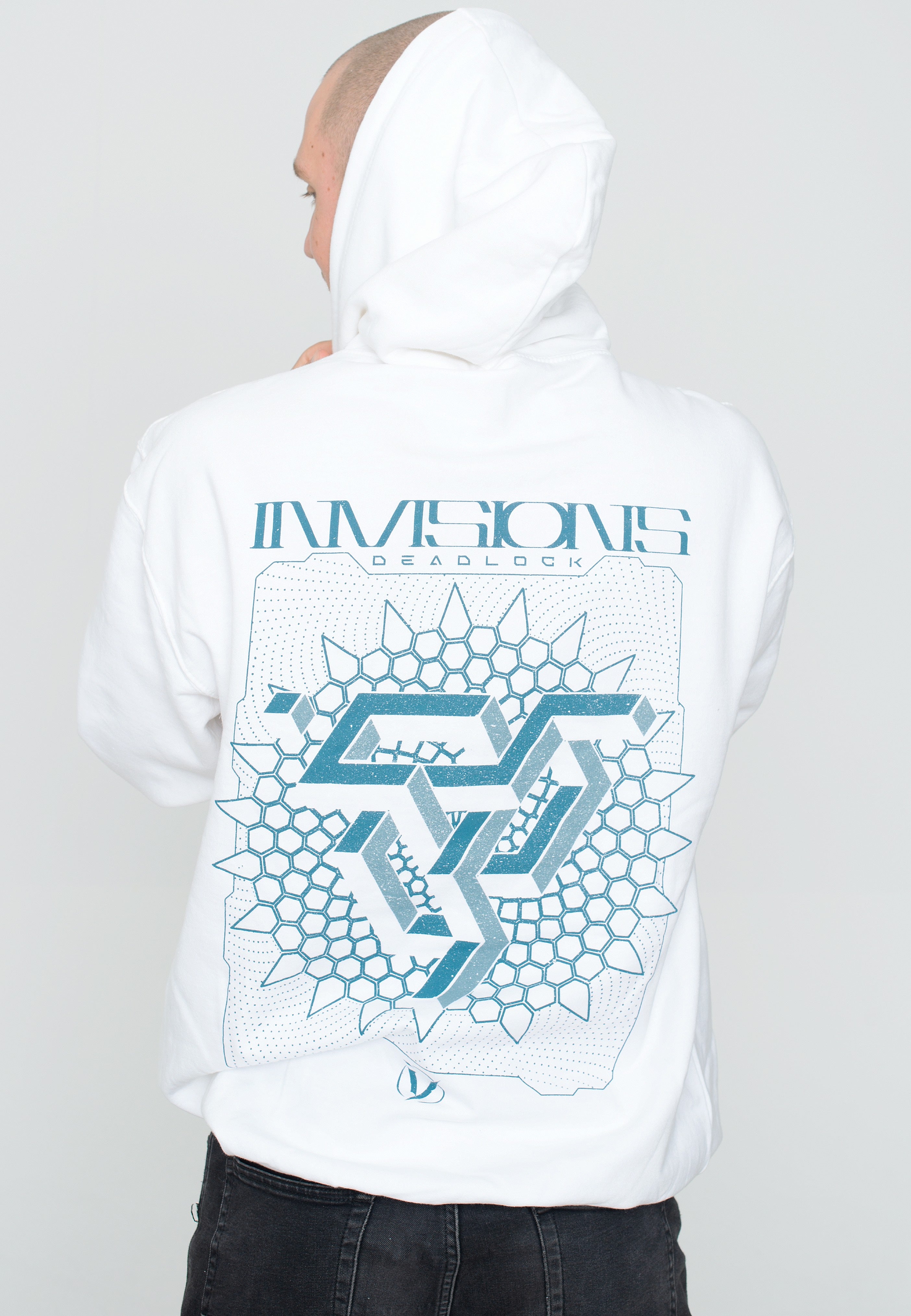 InVisions - Deadlock Arctic White - Hoodie Cheap Sale Genuine