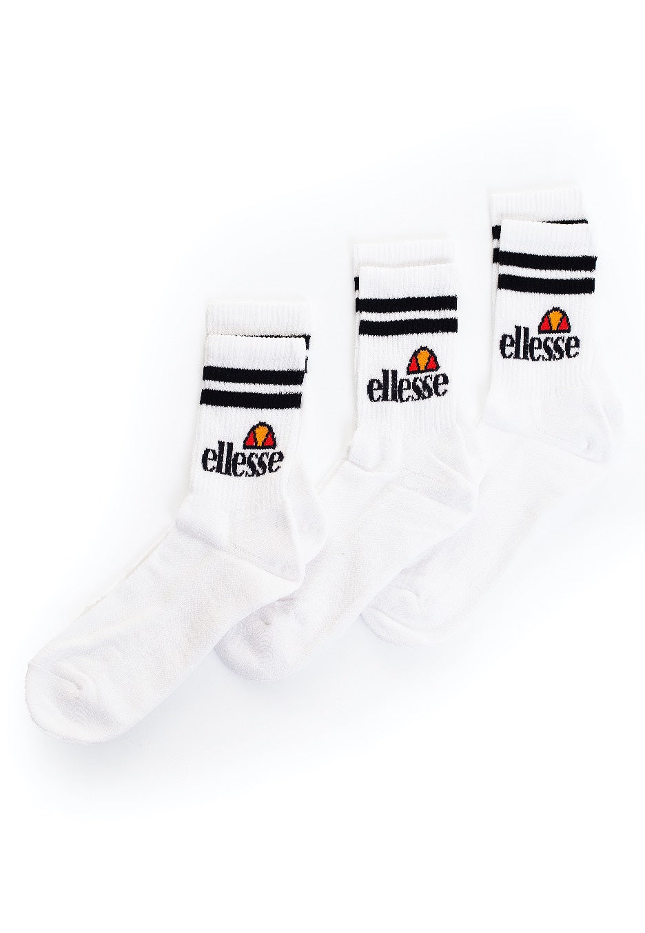 Ellesse - Pullo 3 Pack White - Socks With Credit Card Cheap Pice