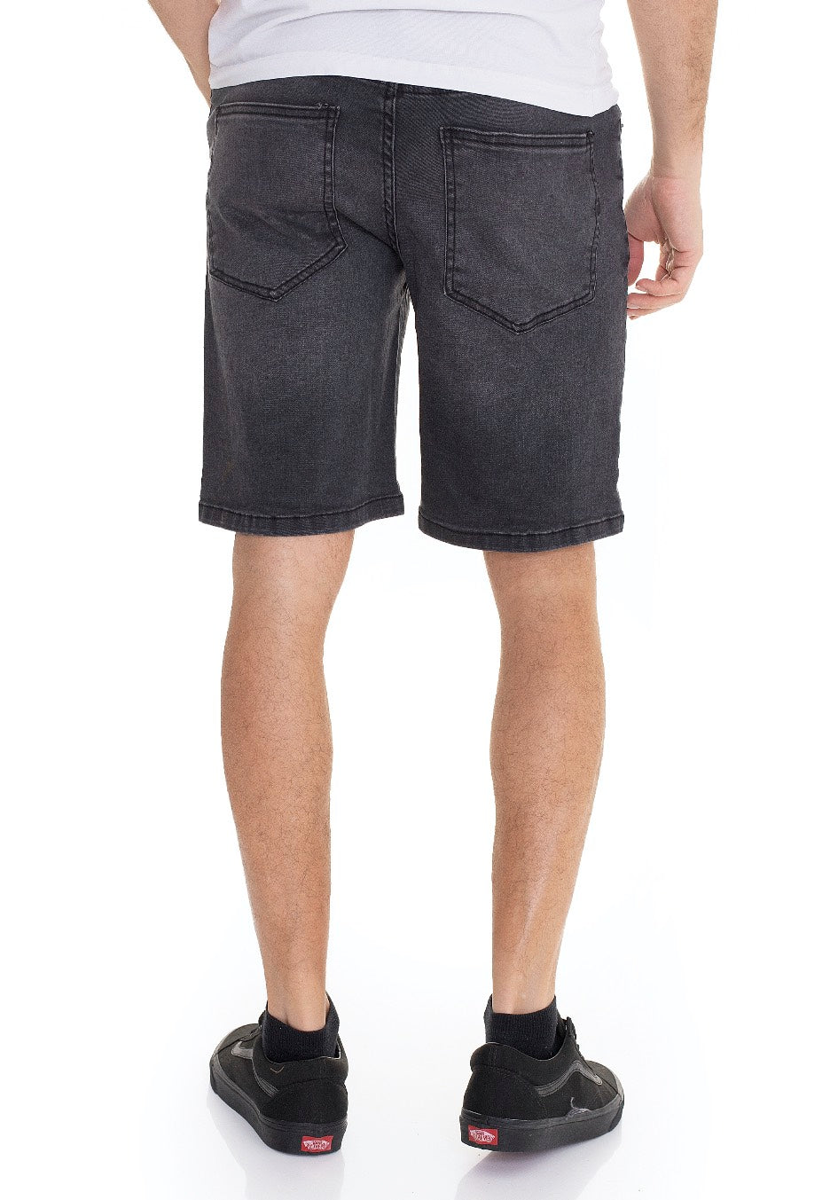 Urban Classics - Relaxed Fit Real Black Washed - Shorts Official Cheap Online