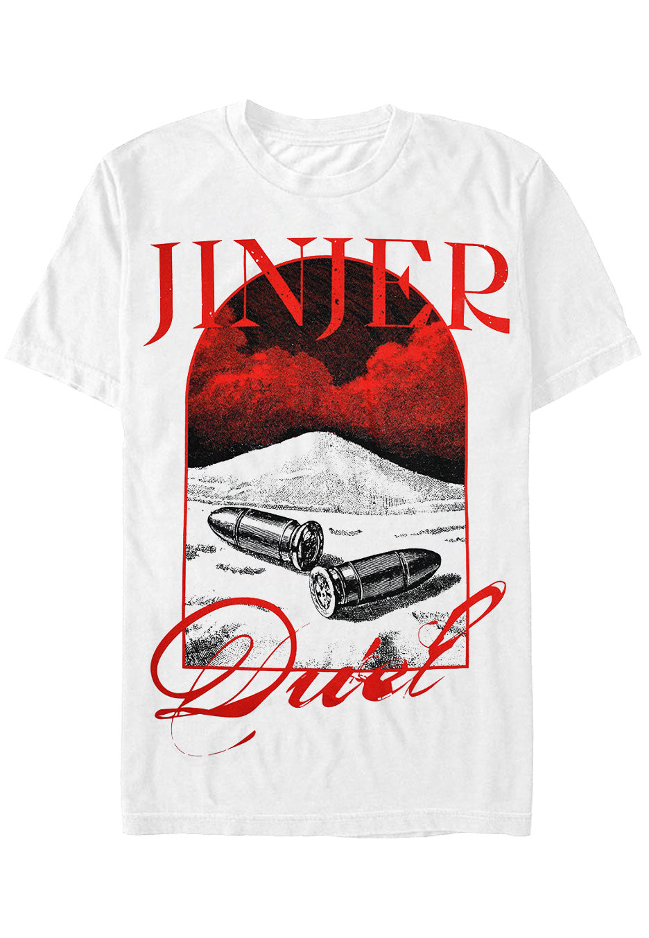 Jinjer - Horizon White - T-Shirt Free Shipping Fake