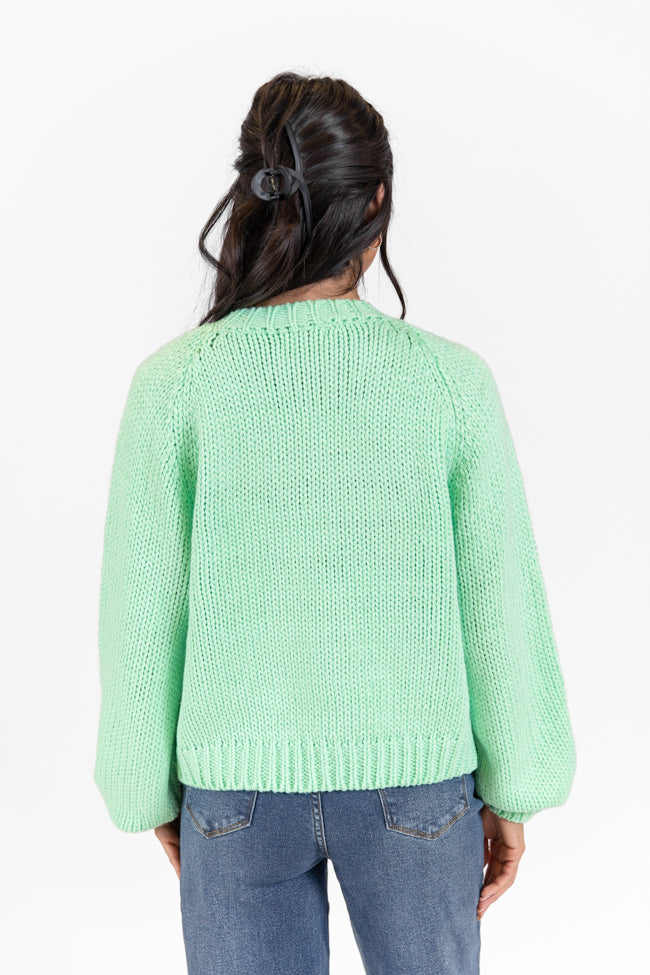 Apres Party Green Sweater SALE Hot Sale Online