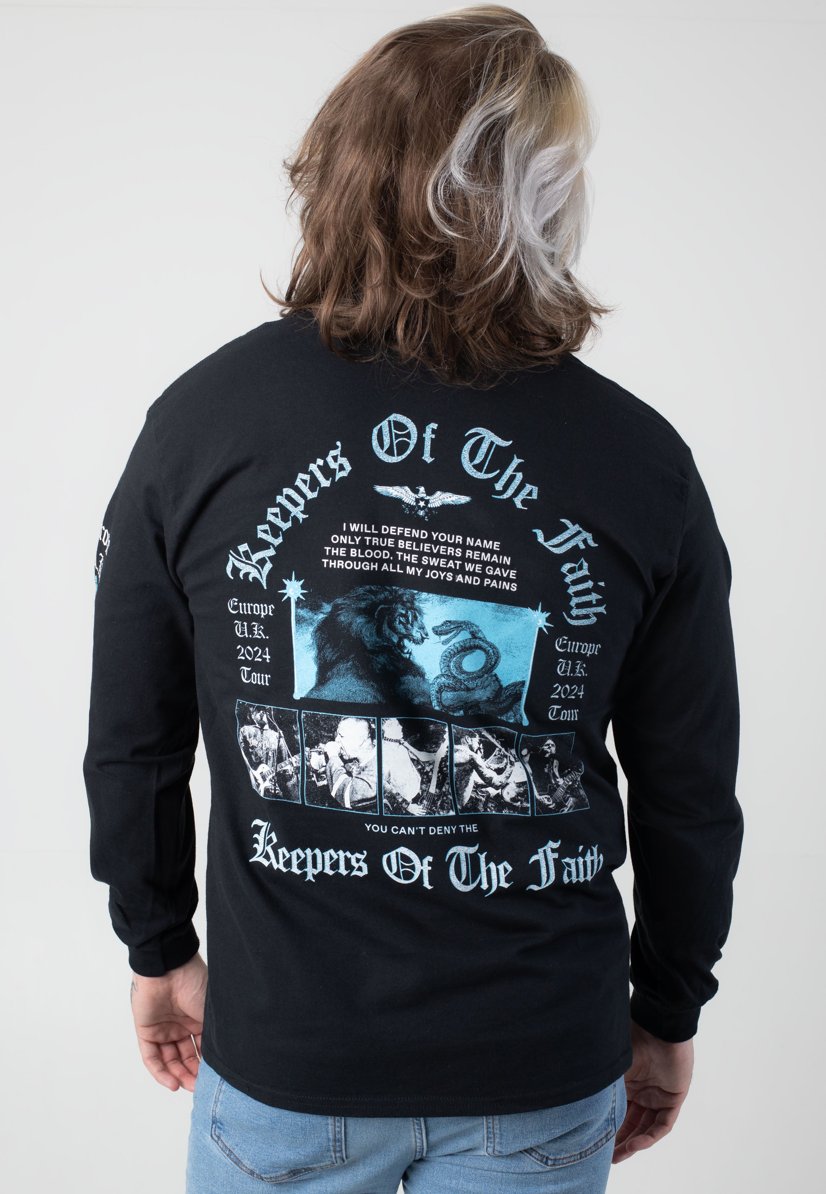 Terror - True Believers Tour 2024 - Longsleeve For Sale Wholesale Pice