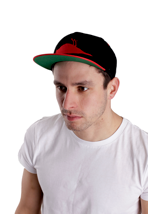 Atticus - Bird Black/Red - Cap Free Shipping Pices