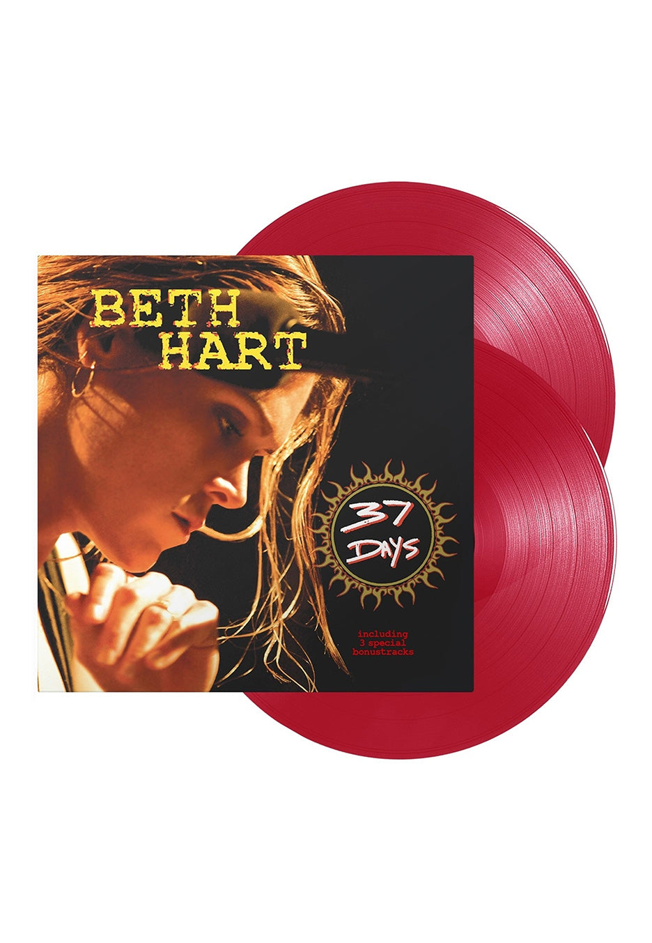 Beth Hart - 37 Days Ltd. Transparent Red - Colored 2 Vinyl Cheap Sale 100% Guaranteed