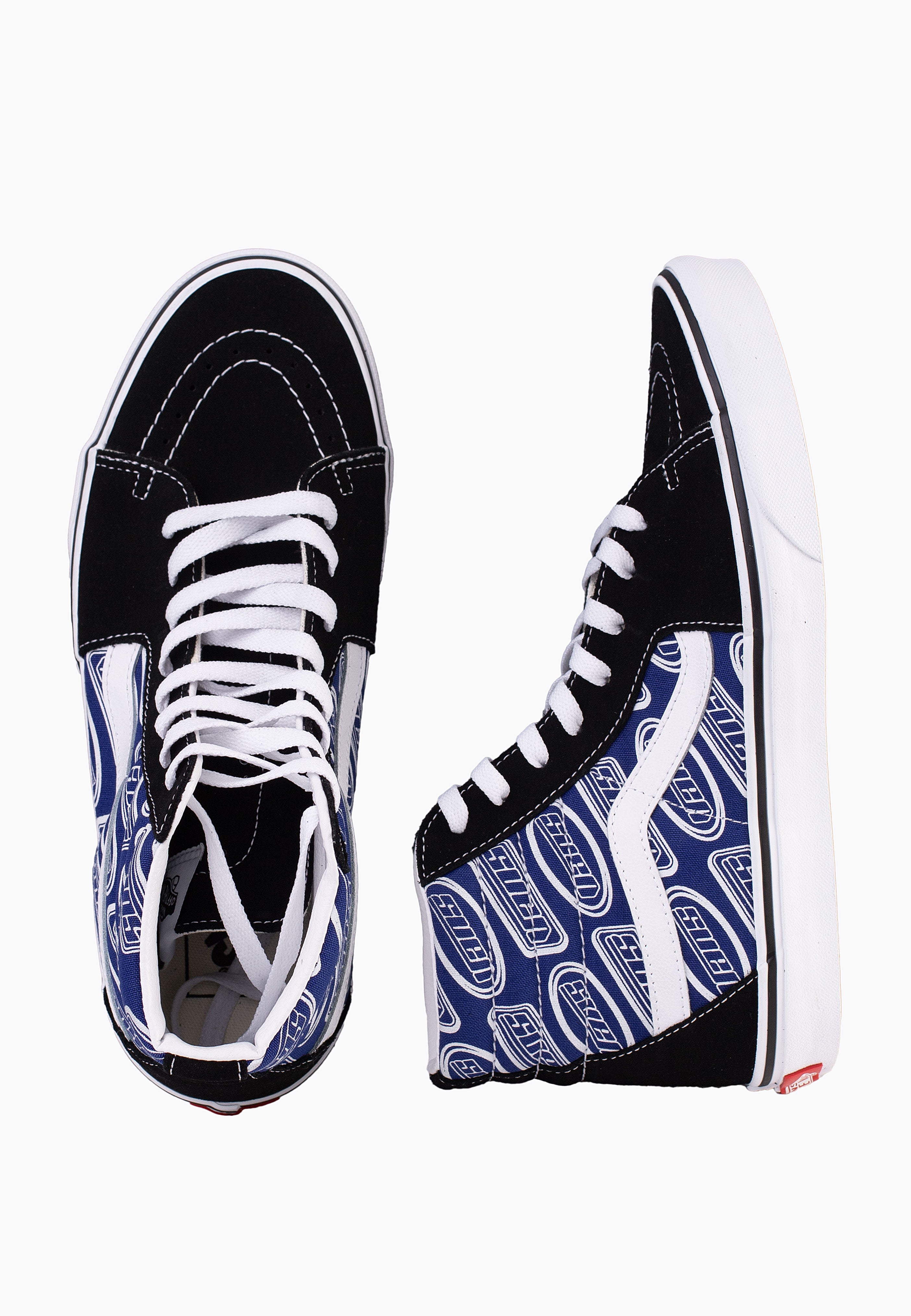 Vans - Sk8 Hi Logo Blue/Black - Shoes Discount 2025 Unisex