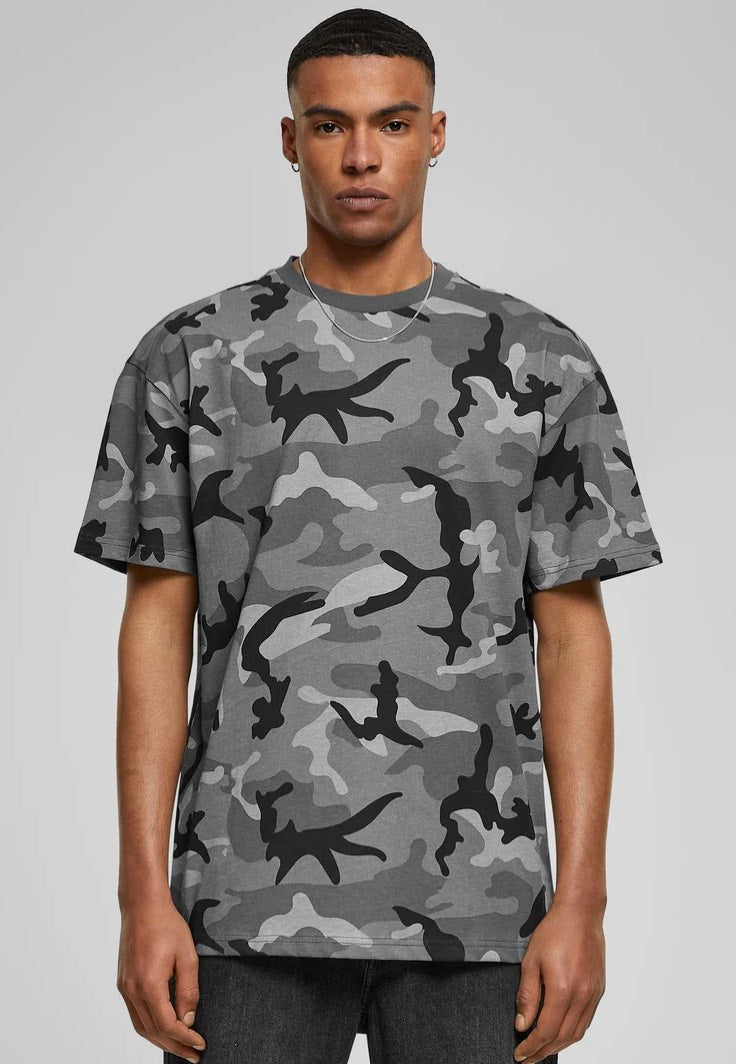 Urban Classics - Heavy Oversized Dark Camo - T-Shirt Cheap With Mastercard