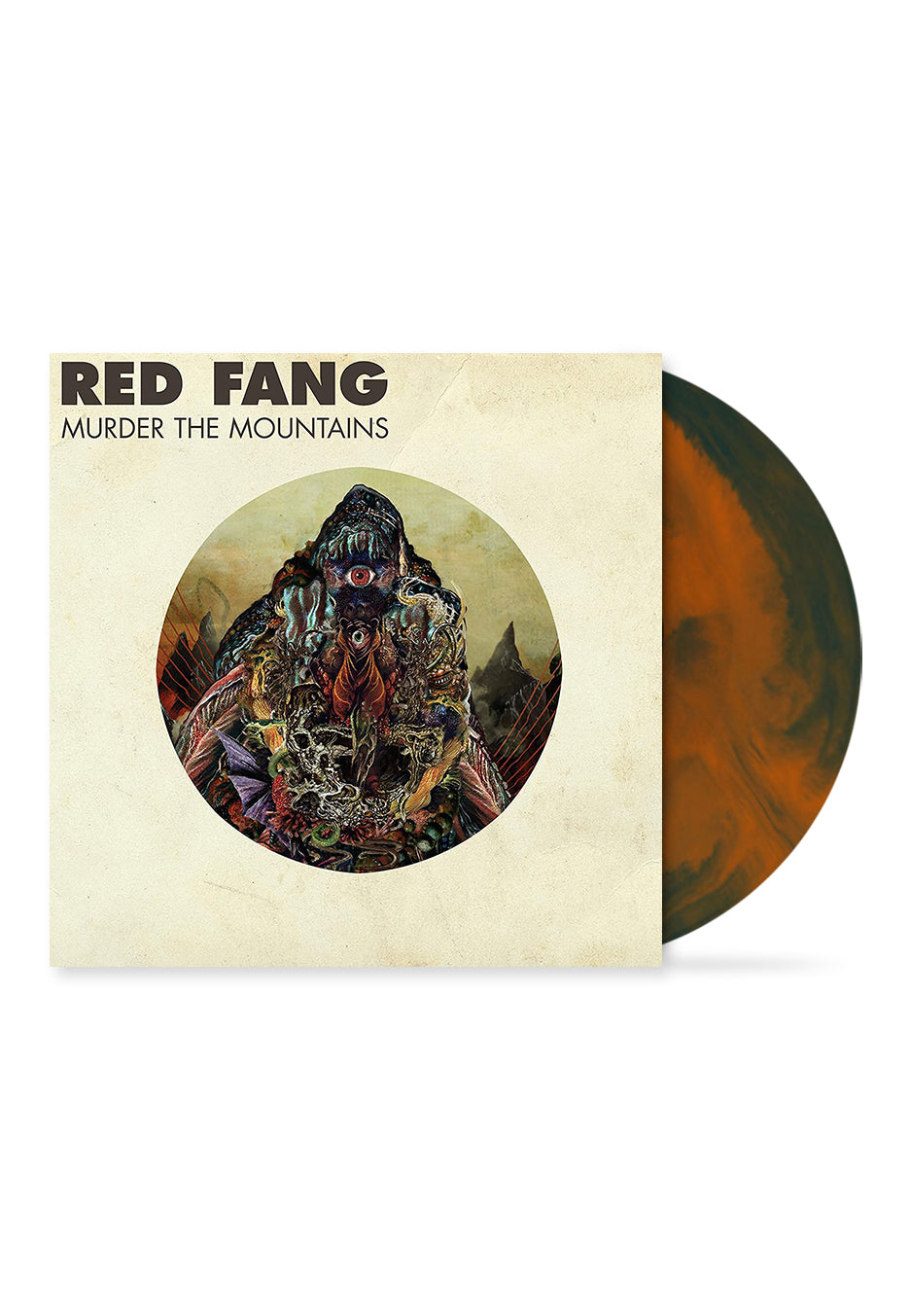 Red Fang - Murder The Mountains Aqua Blue / Halloween Orange - Colored Vinyl Outlet Buy