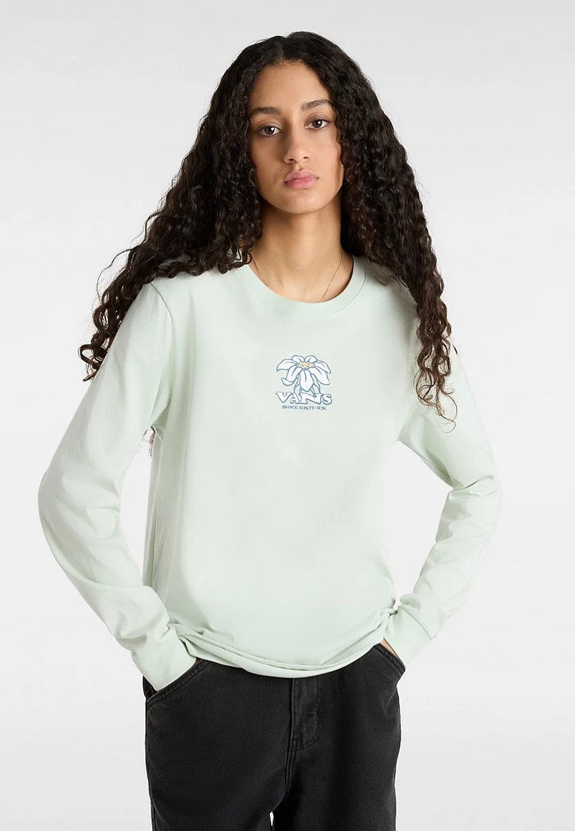 Vans - Inside Out LS Bff Pale Aqua - Longsleeve 2025 Cheap Online