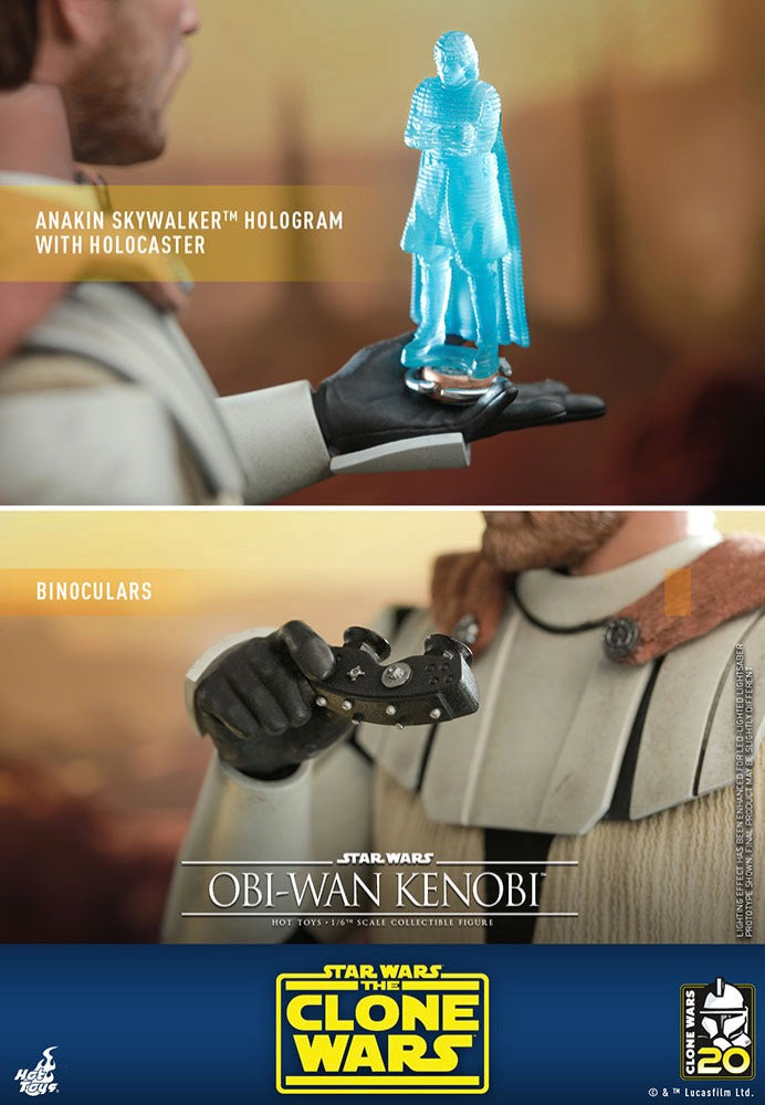 Star Wars - Star Wars The Clone Wars Obi-Wan Kenobi 1:6 - Action Figure Sale Browse