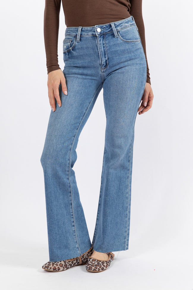 Eve Medium Wash Flare Jeans Get Authentic Cheap Online