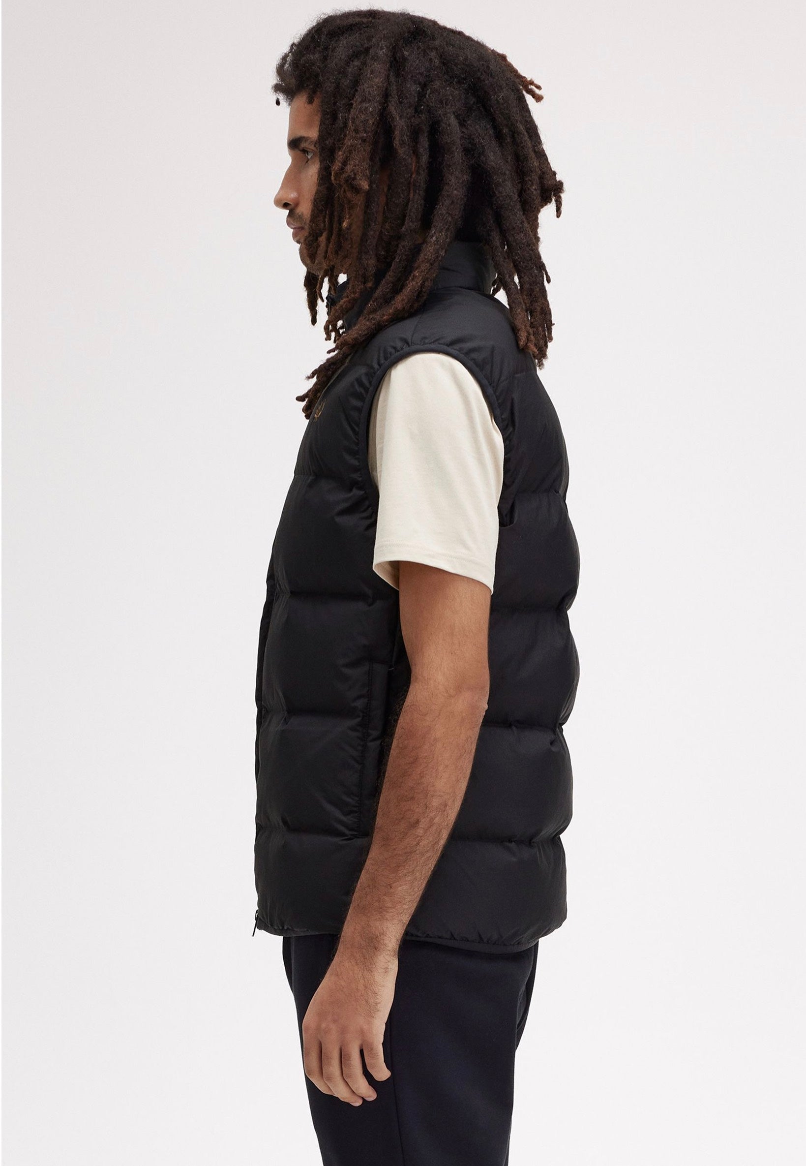 Fred Perry - Insulated Black - Vest Buy Cheap Clearance