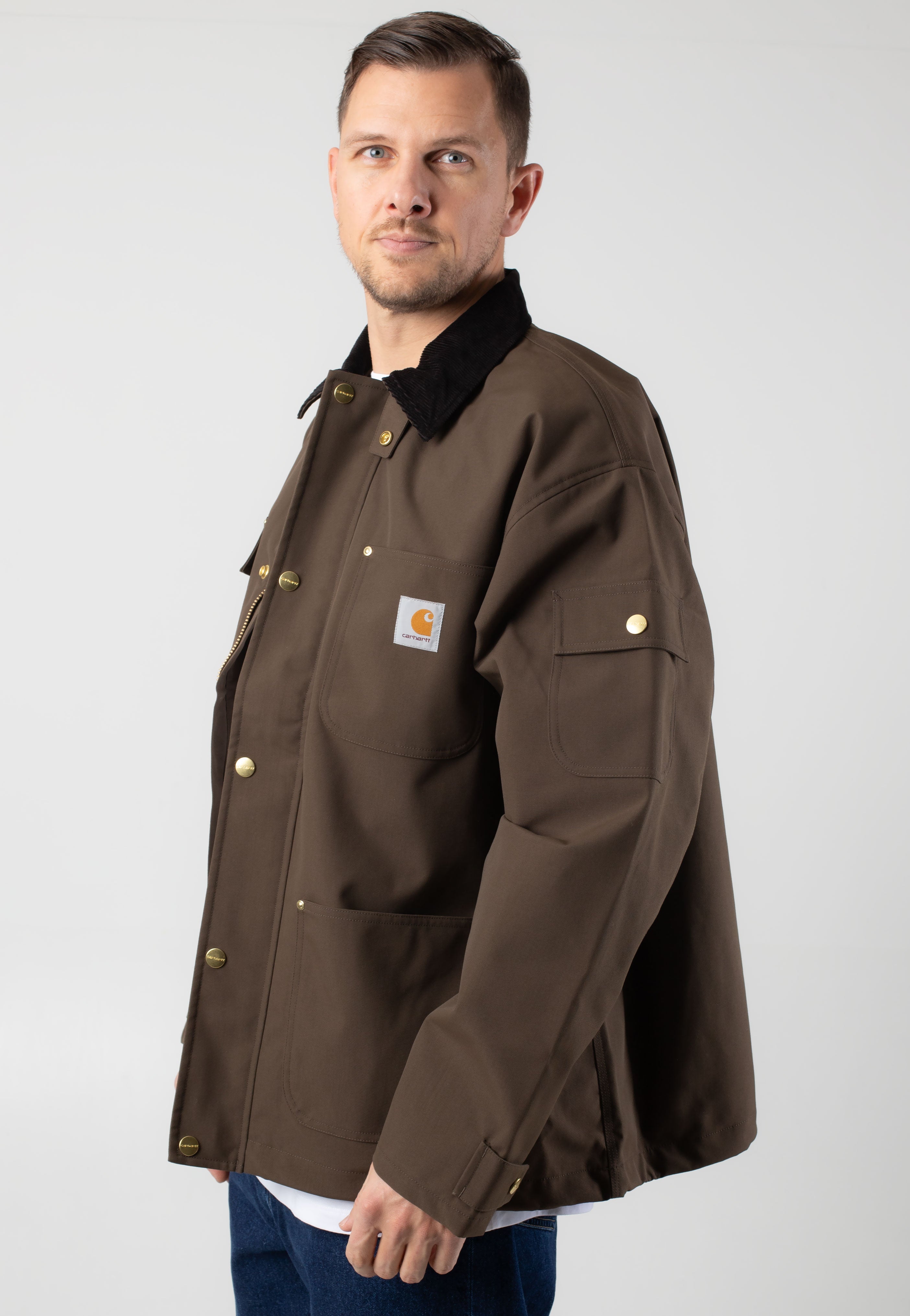 Carhartt WIP - Clapton Liberica/Black - Jacket Free Shipping With Paypal