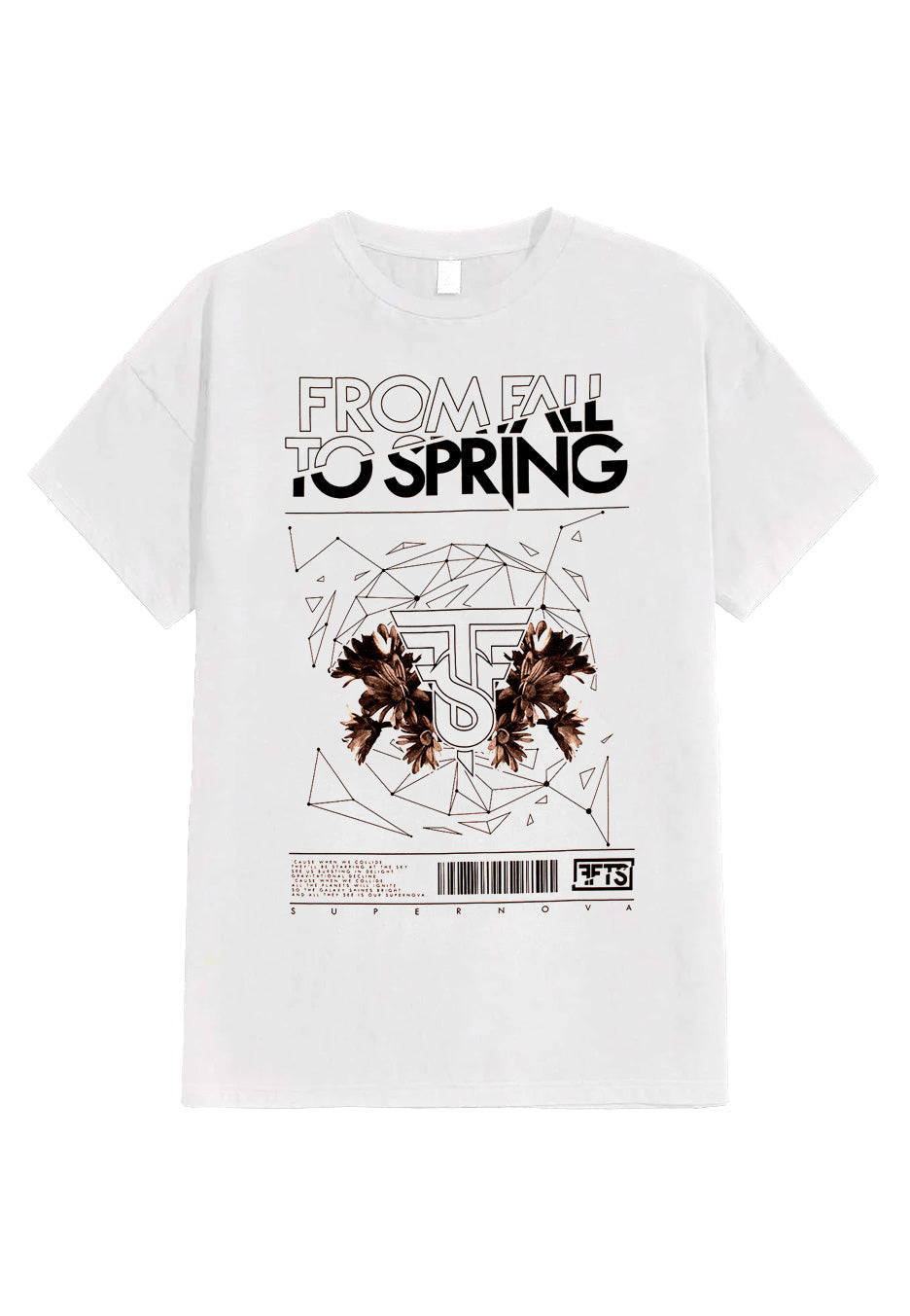 From Fall To Spring - Supernova White - T-Shirt Discount Eastbay