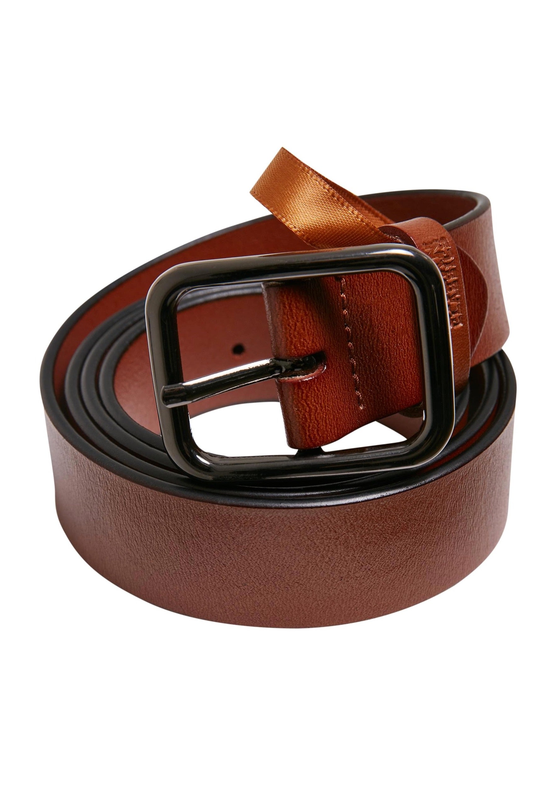 Urban Classics - Synthetic Leather Thorn Buckle Business Brown - Belt Free Shipping