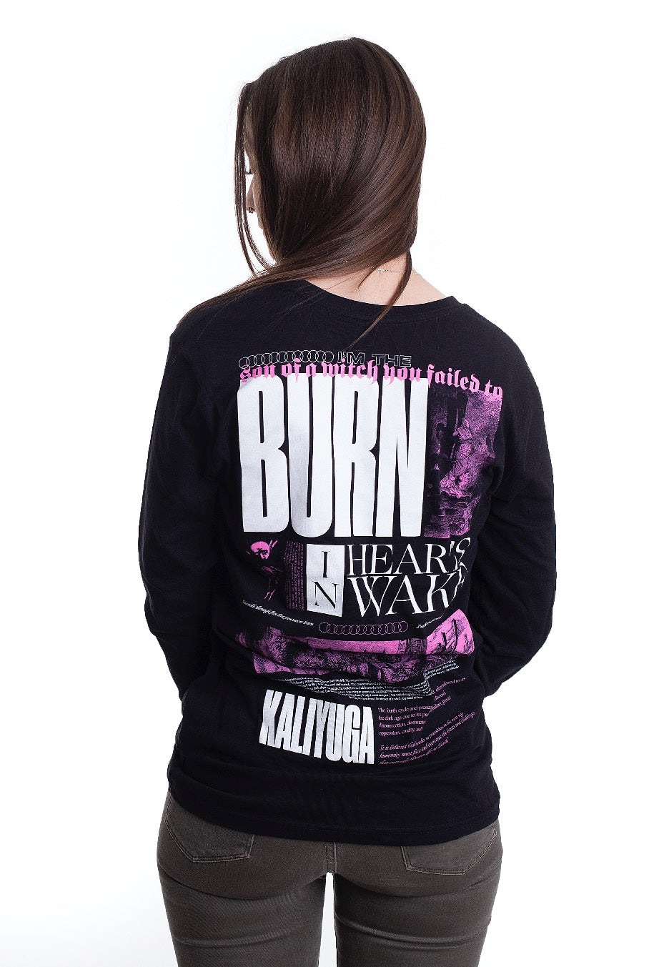 In Hearts Wake - Burn - Longsleeve Manchester For Sale