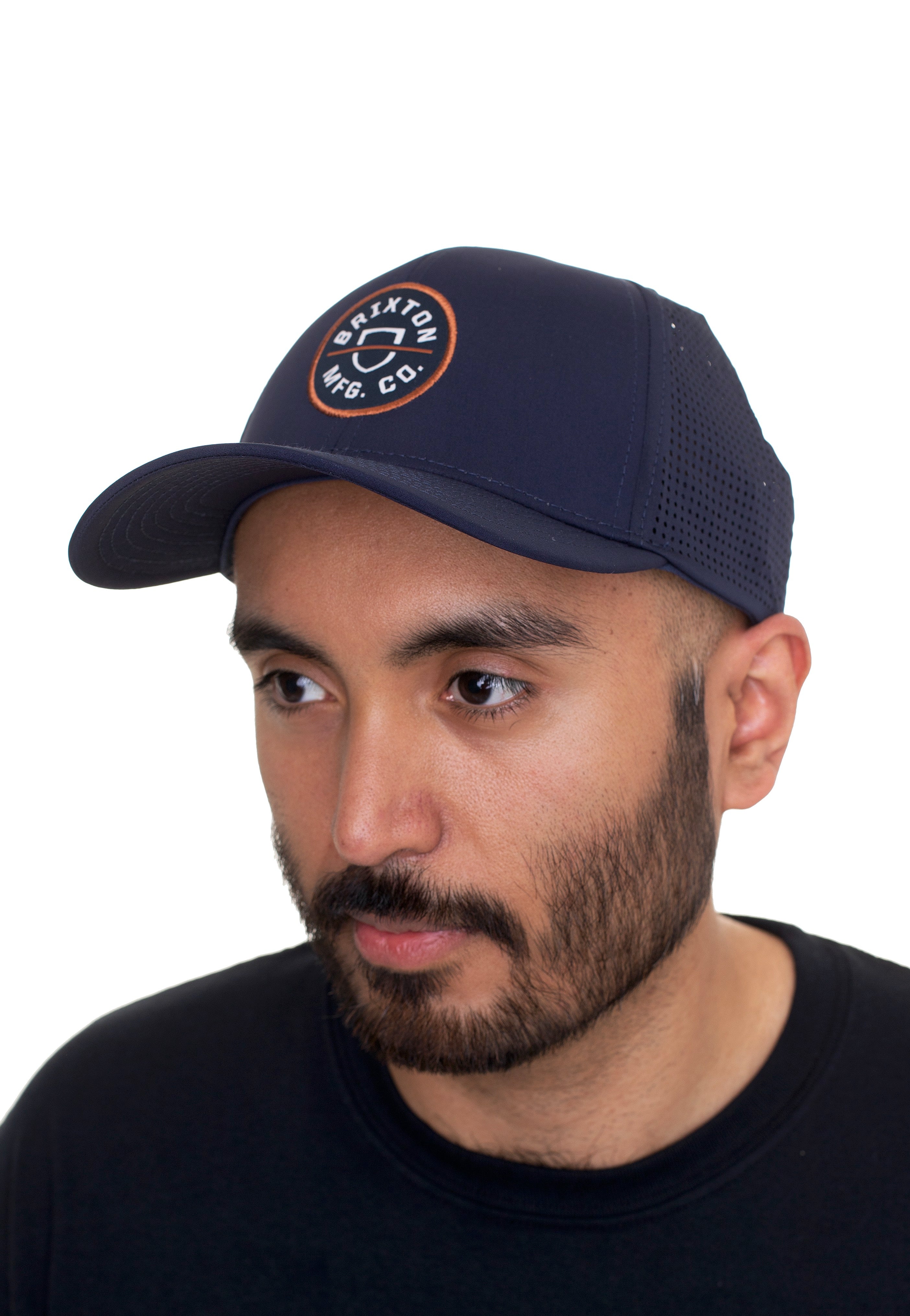 Brixton - Crest X MP Washed Navy - Cap New Online