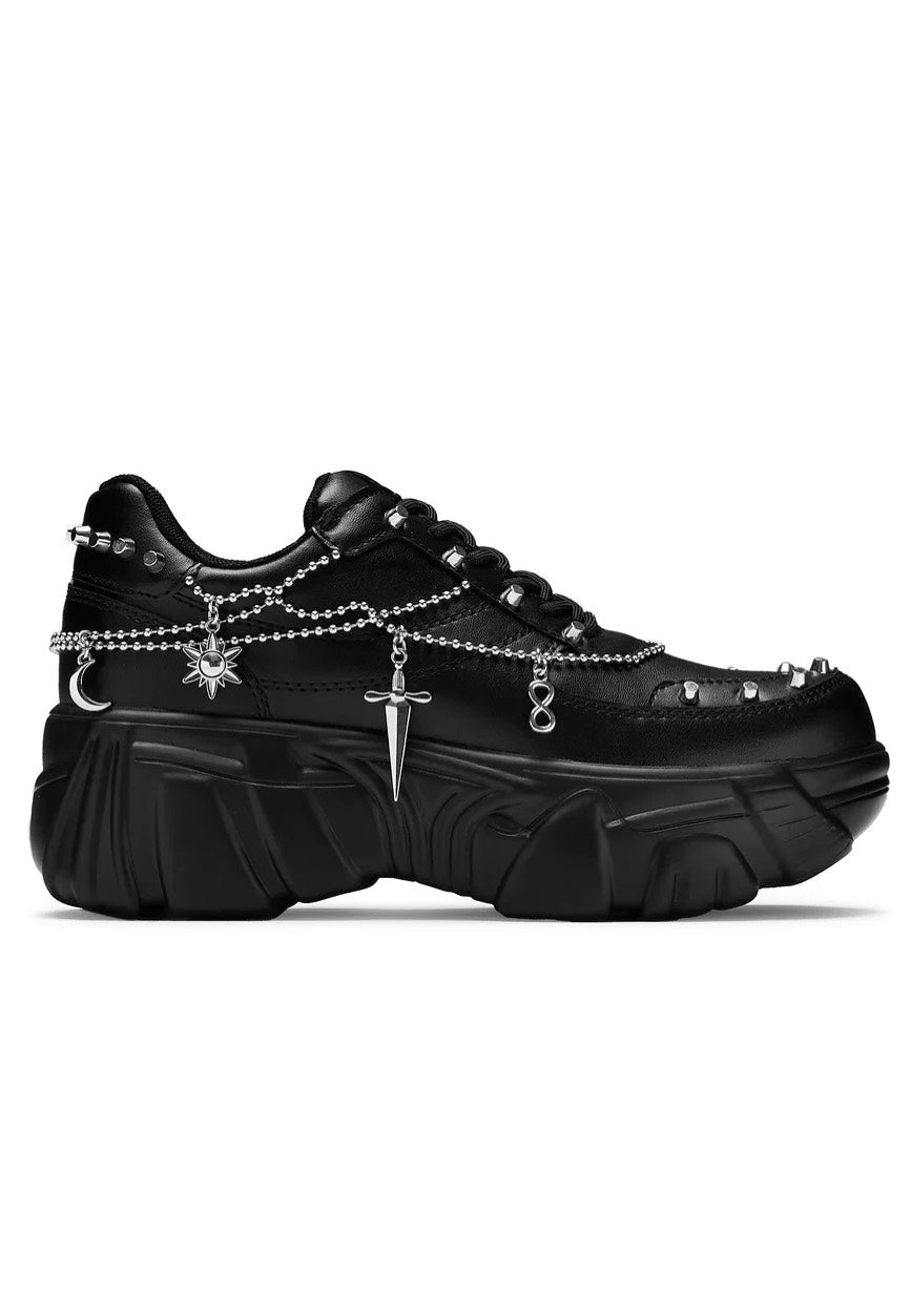 Koi Footwear - JINX Mystic Charm Trainer Black - Girl Shoes How Much Online