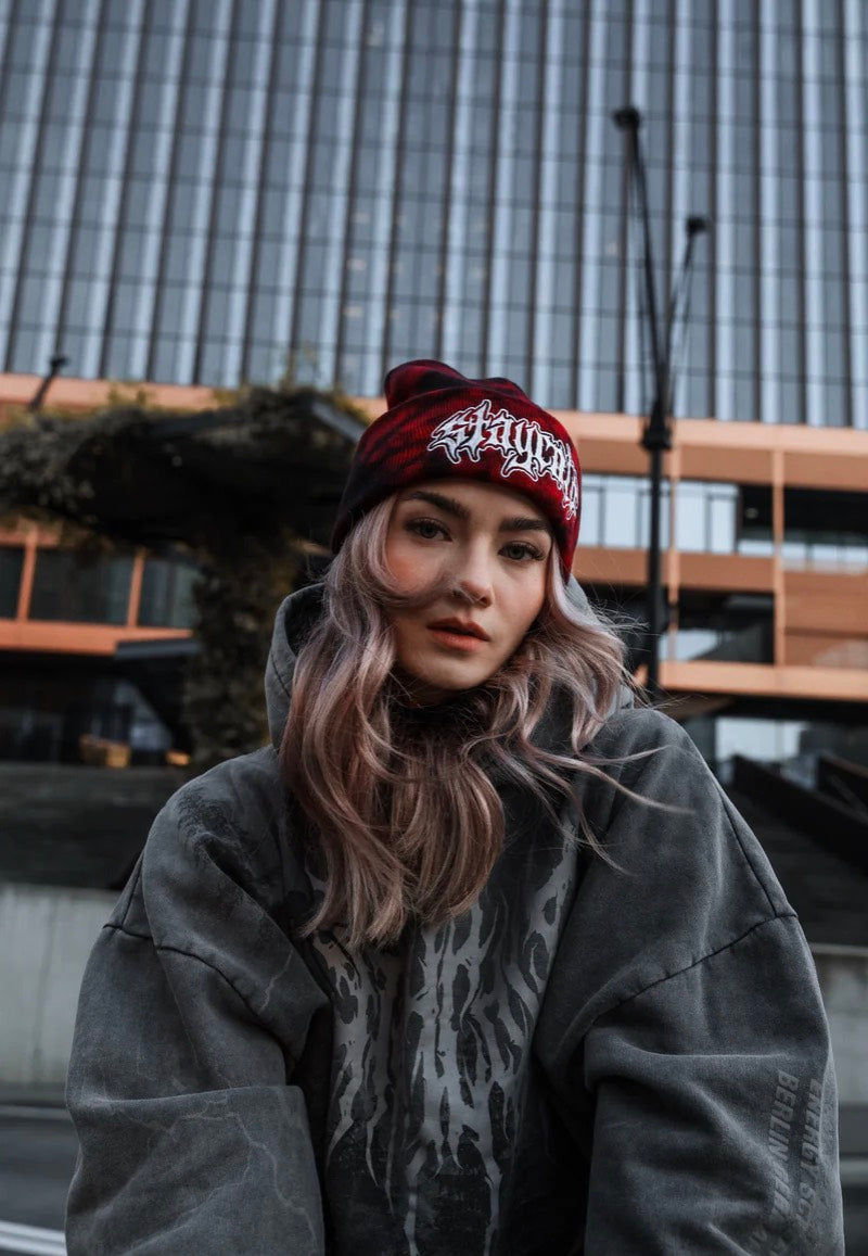 Stay Cold Apparel - Acid Rain Red - Beanie 2025 New Sale Online