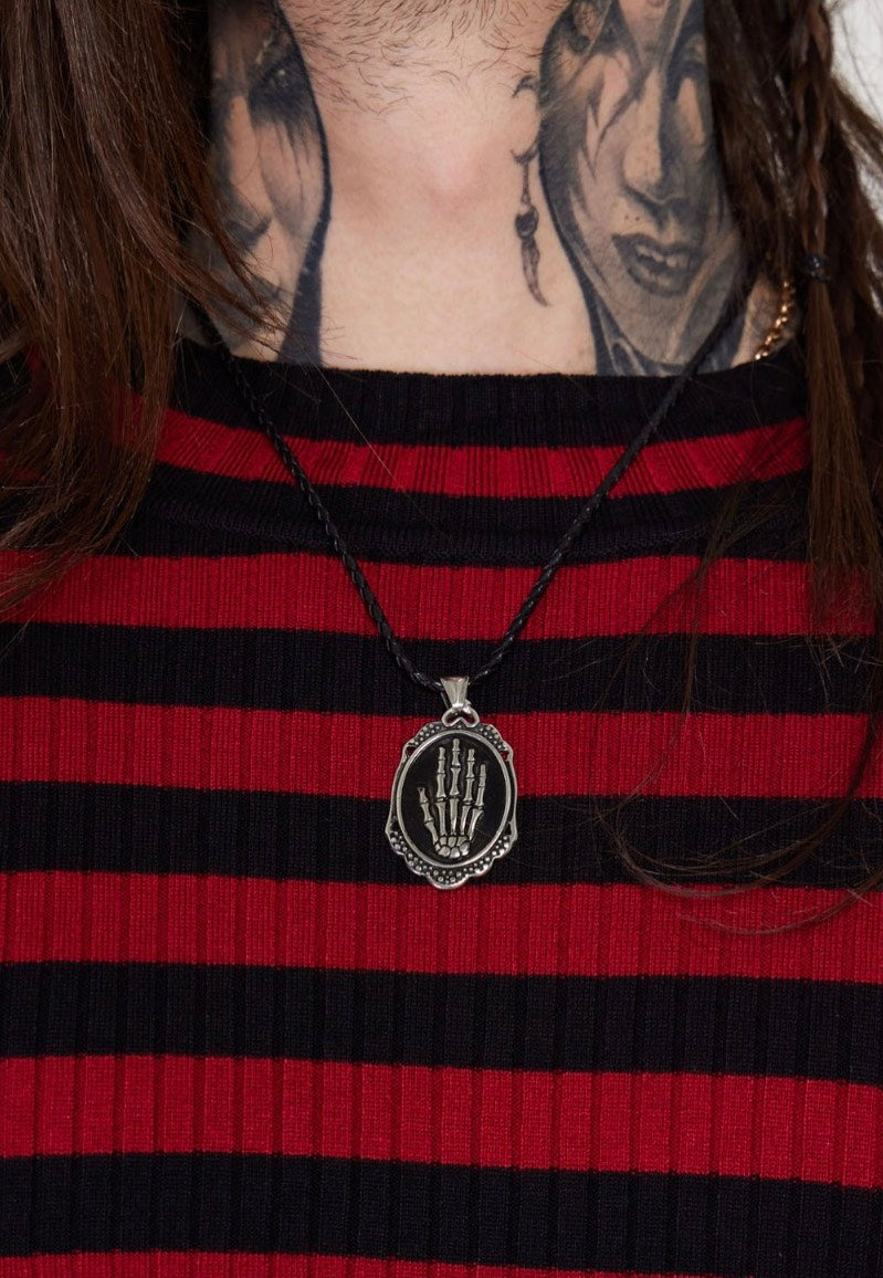 Jawbreaker - Skeleton Hand Black - Necklace Outlet Order