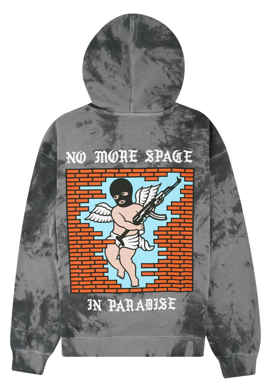 Doomsday Society - No More Space Tie Dye Black - Hoodie Comfortable Cheap Pice