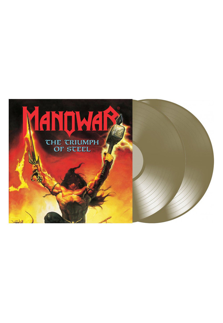 Manowar - The Triumph Of Steel Gold - Colored Vinyl Clearance Sast