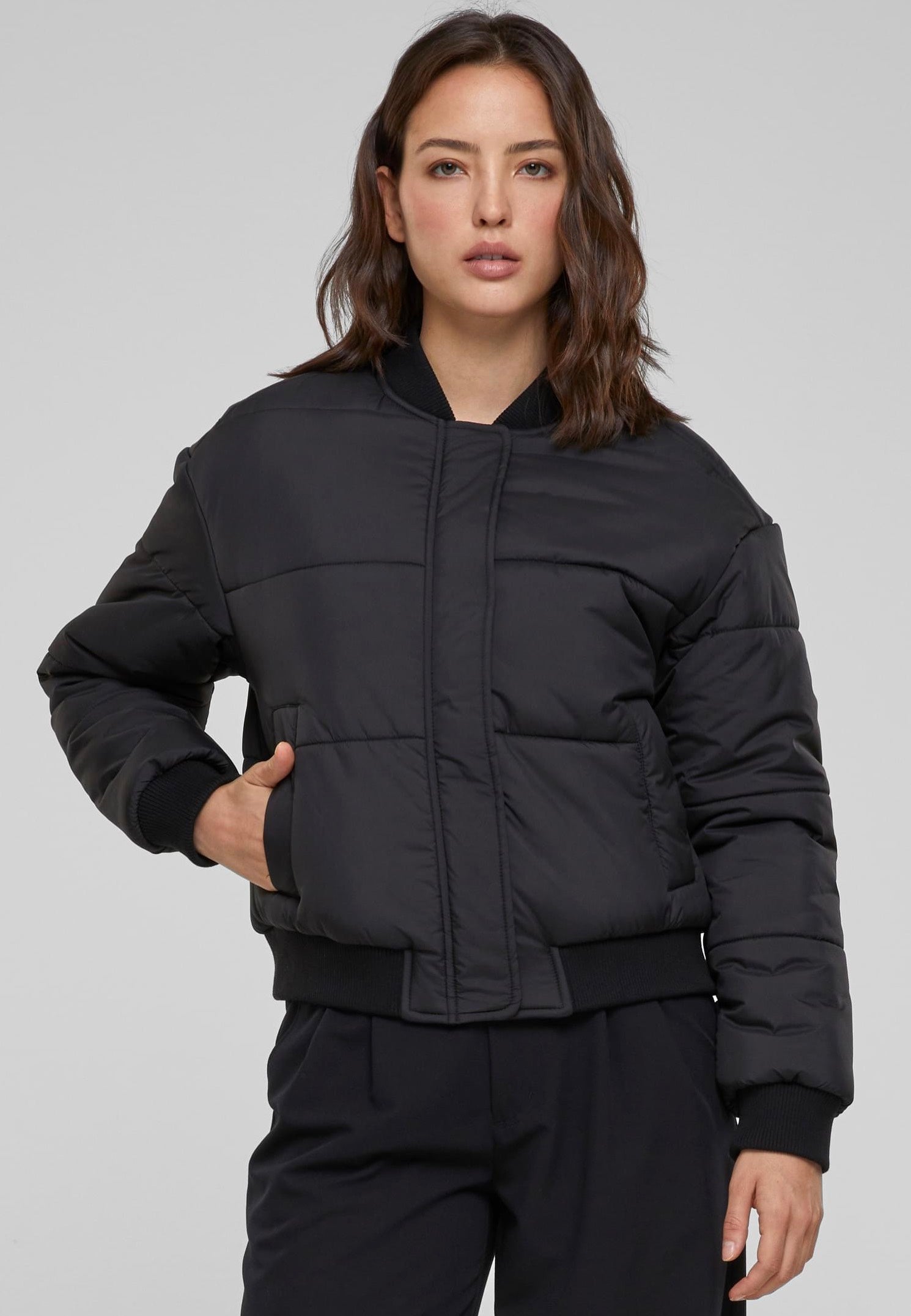 Urban Classics - Ladies Puffer Black - Jacket Clearance Good Selling