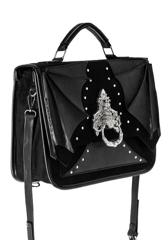 Restyle - Bat Knocker Messenger Black - Bag Excellent