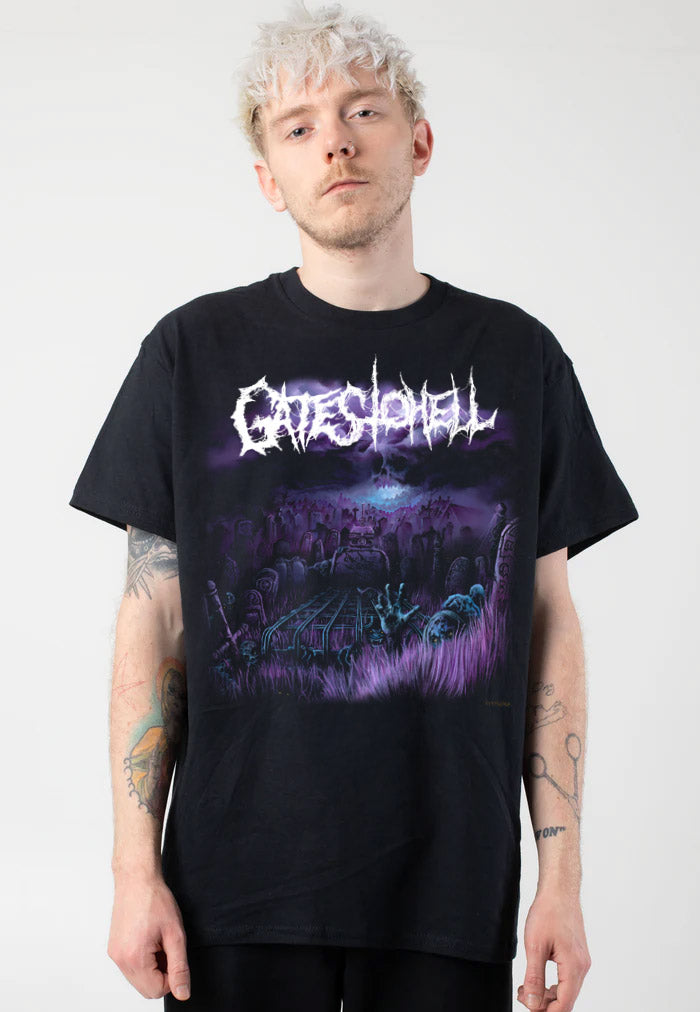 Gates To Hell - Death Comes To All - T-Shirt Clearance High Quality