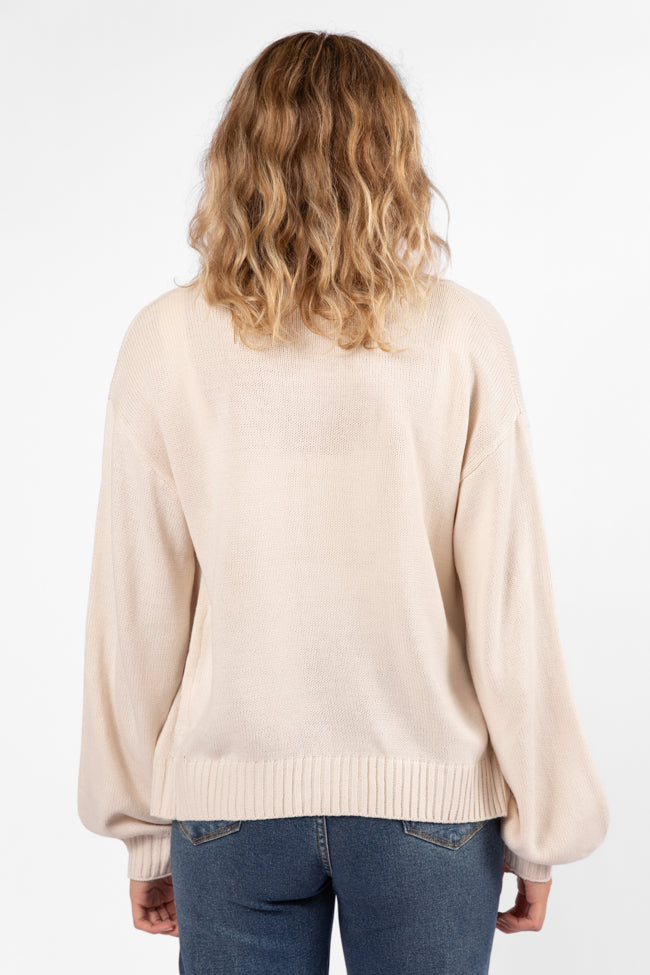 All We Have Beige Button Front Cardigan SALE Authentic Online