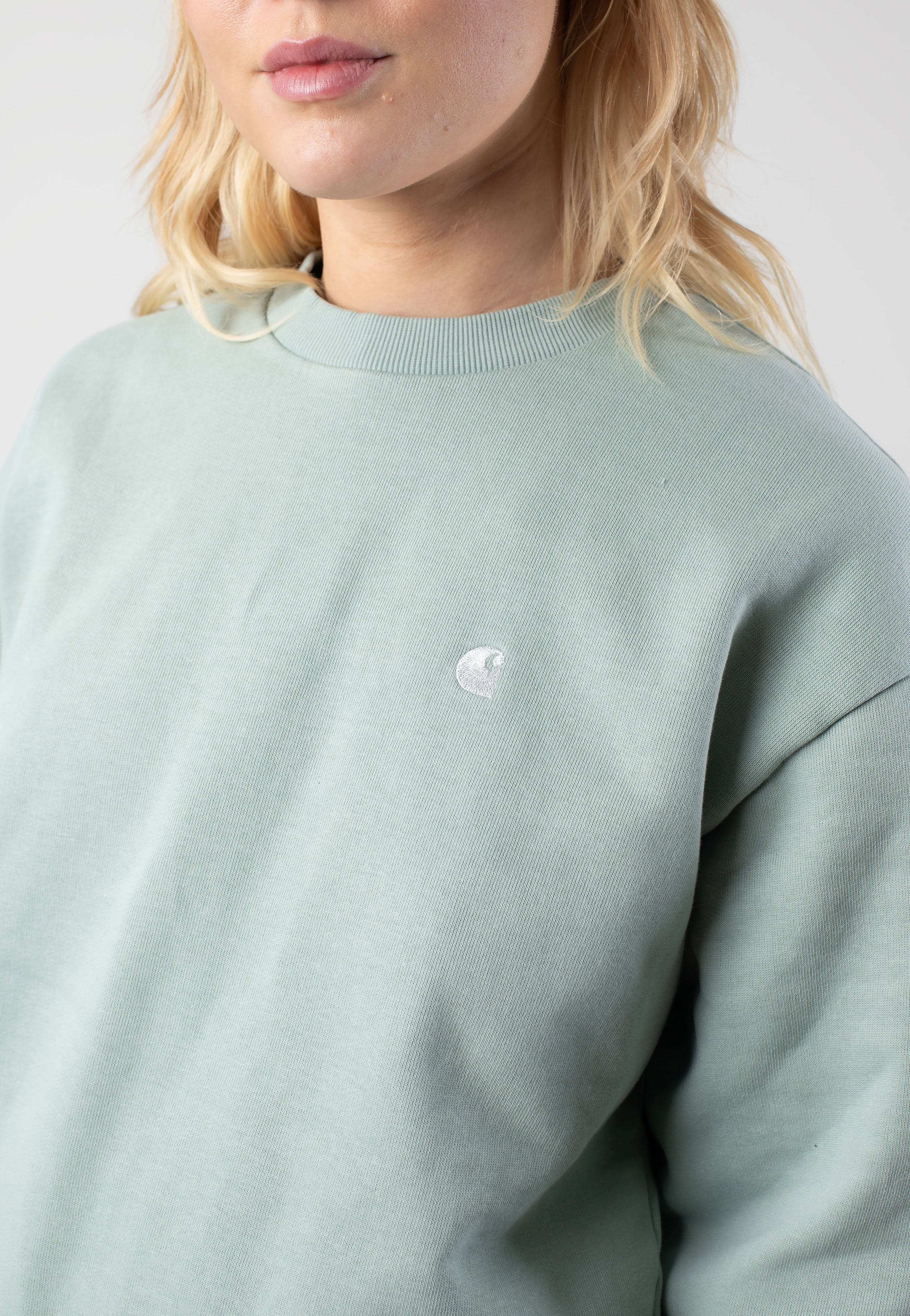 Carhartt WIP - W' Casey Frosted Green/Silver - Sweater