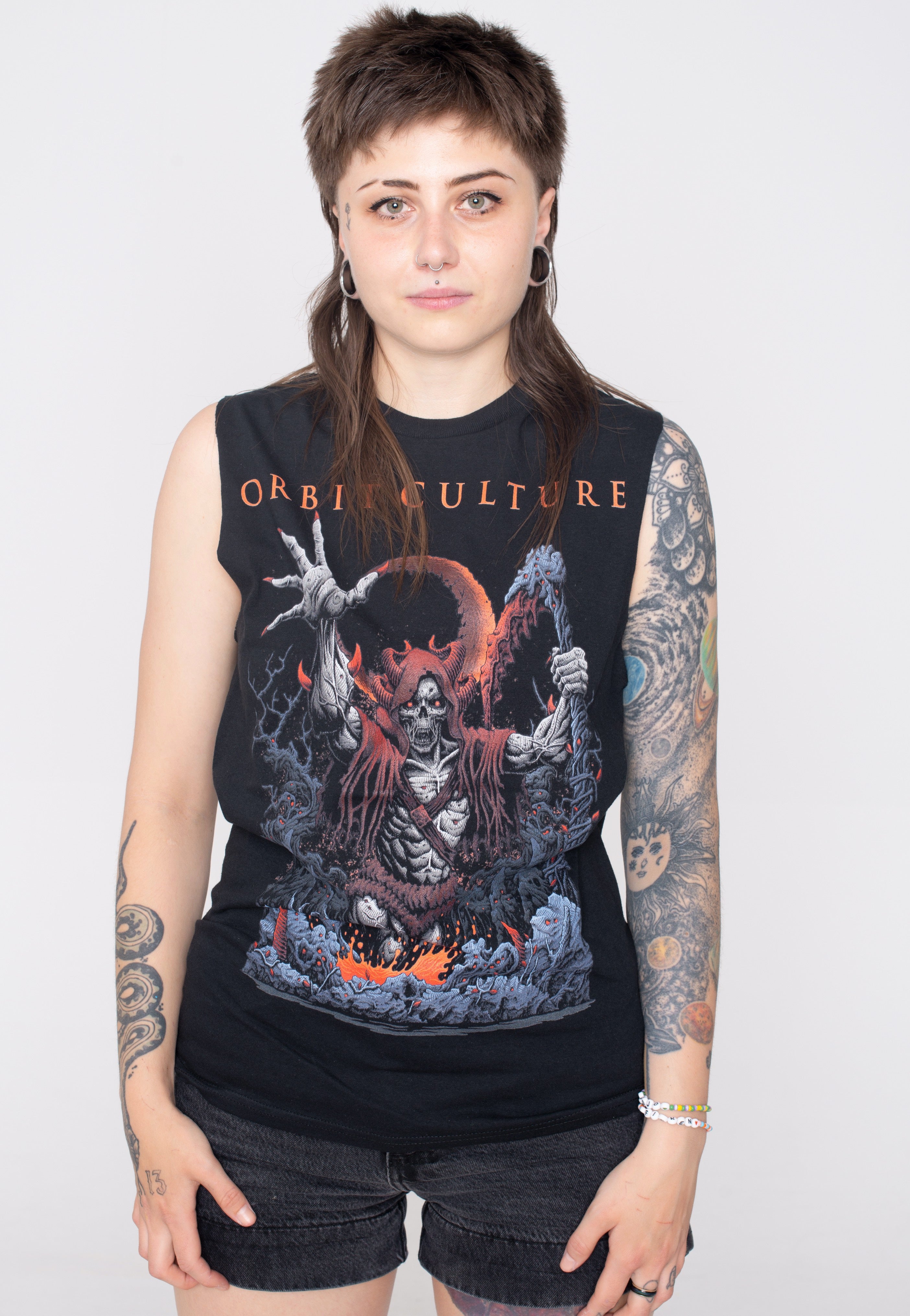 Orbit Culture - Skull Priest - Sleeveless View Cheap Online