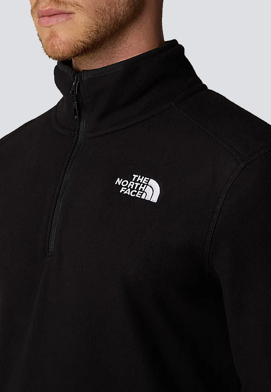 The North Face - 100 Glacier 1/4 Zip Tnf Black - Pullover Cheap Pice Outlet Sale