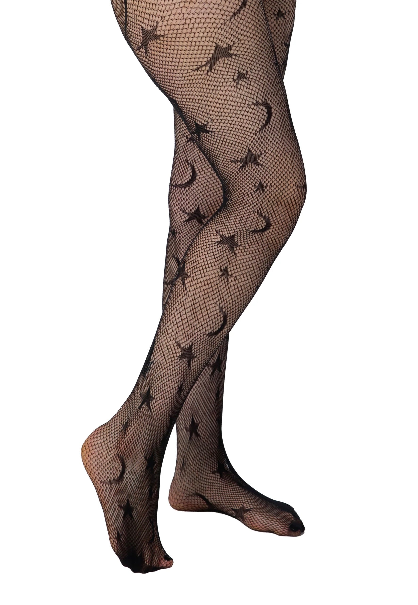 Pamela Mann - Stars & Moon Net Black - Tights Low Pice Sale Online