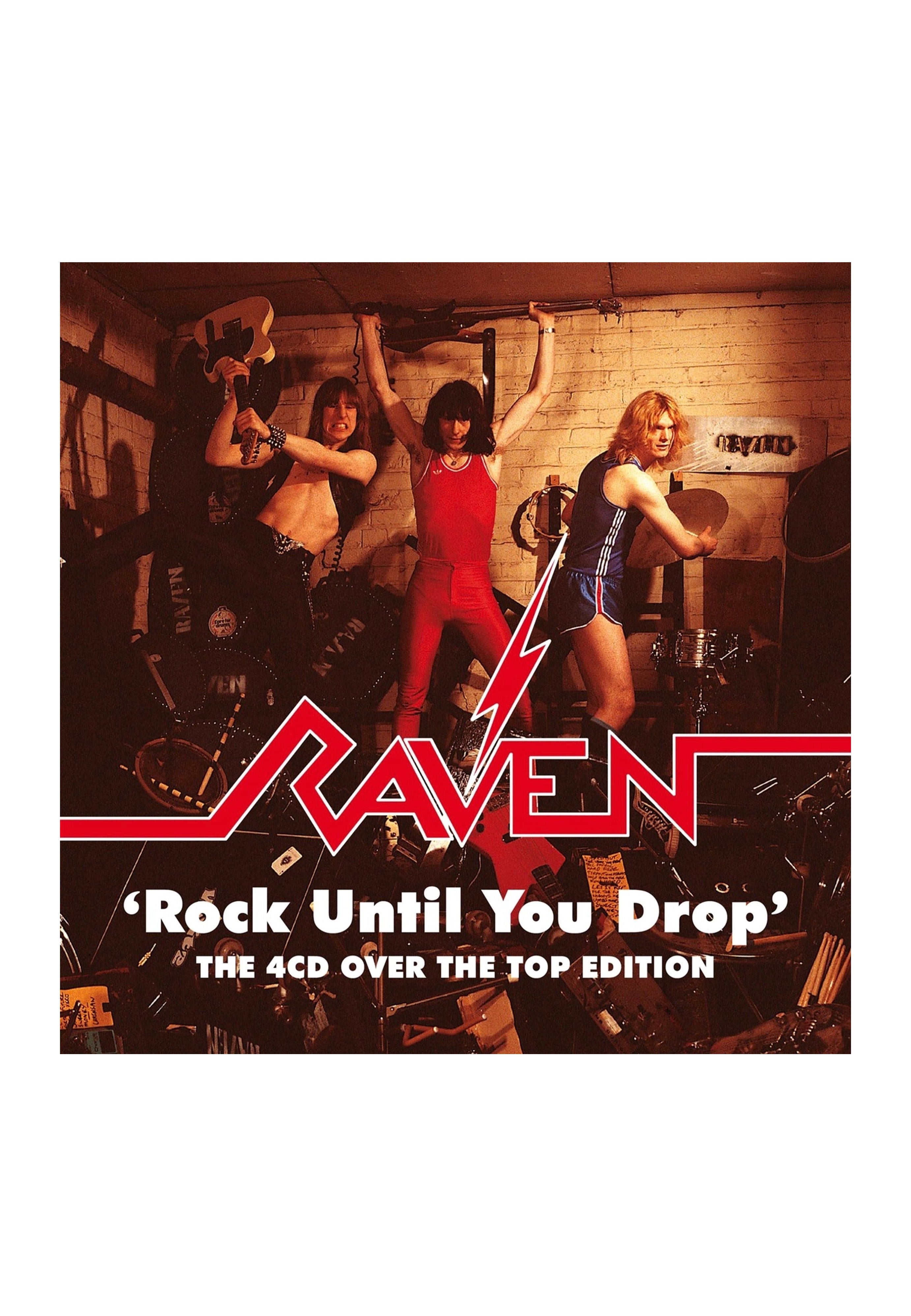 Raven - Rock Until You Drop (Over The Top Edition) - 4 CD Cheap Purchase