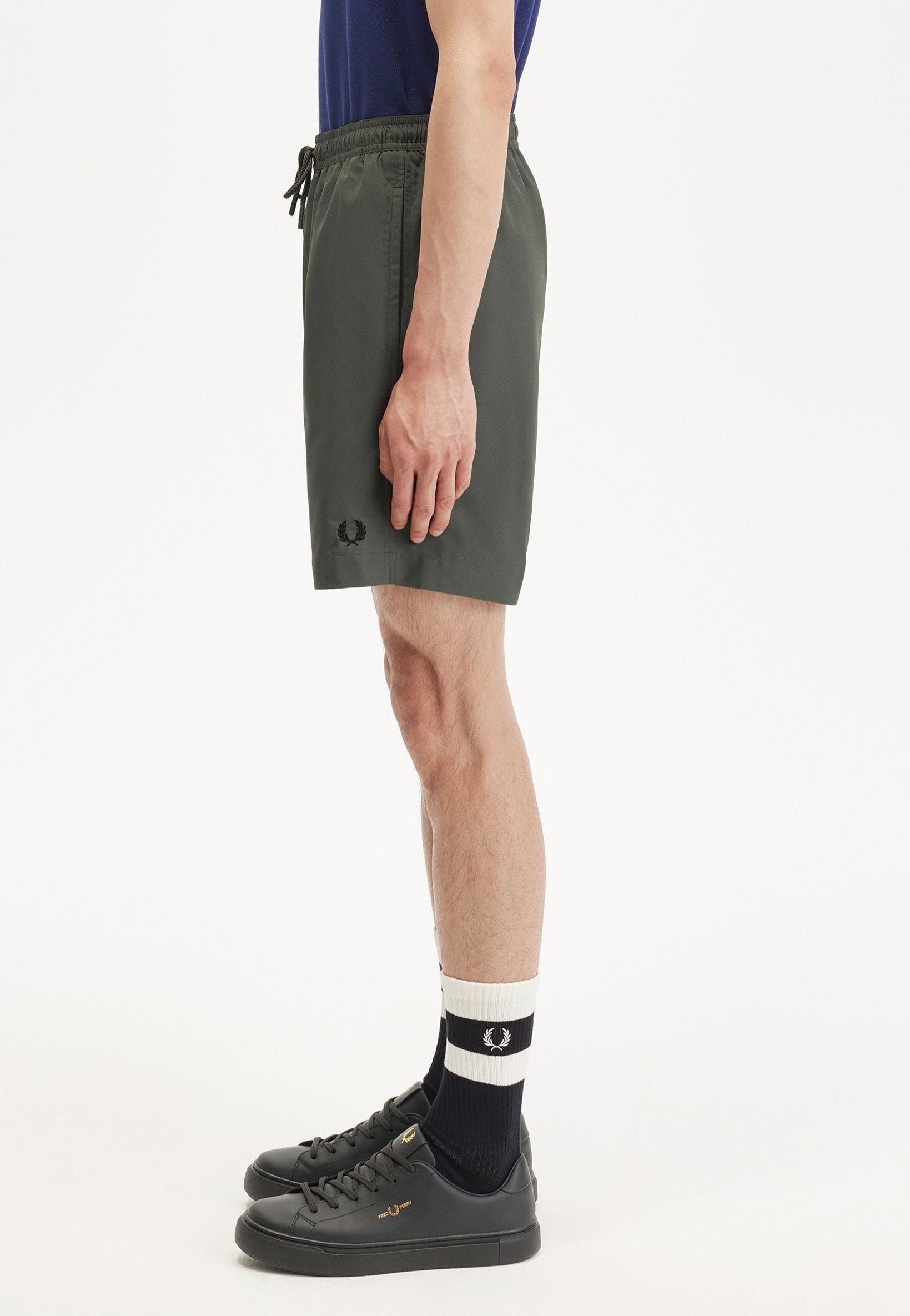 Fred Perry - Classic Field Green - Board Shorts Professional Cheap Pice